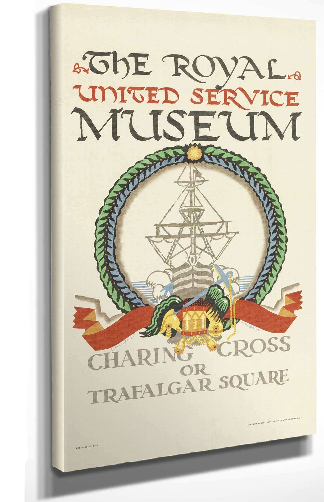 The Royal United Service Museum For London Underground by Edward Mcknight Kauffer - Image 4