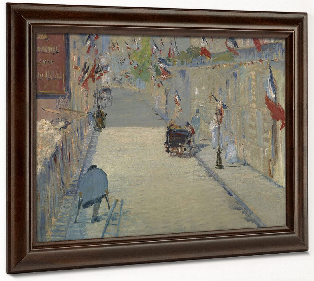 The Rue Mosnier With Flags By Edouard Manet - Image 6