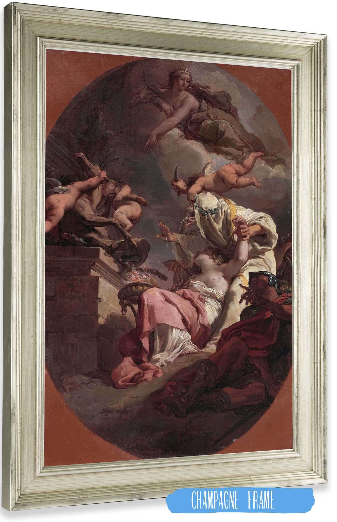 The Sacrifice Of Iphigenia by Gaetano Gandolfi