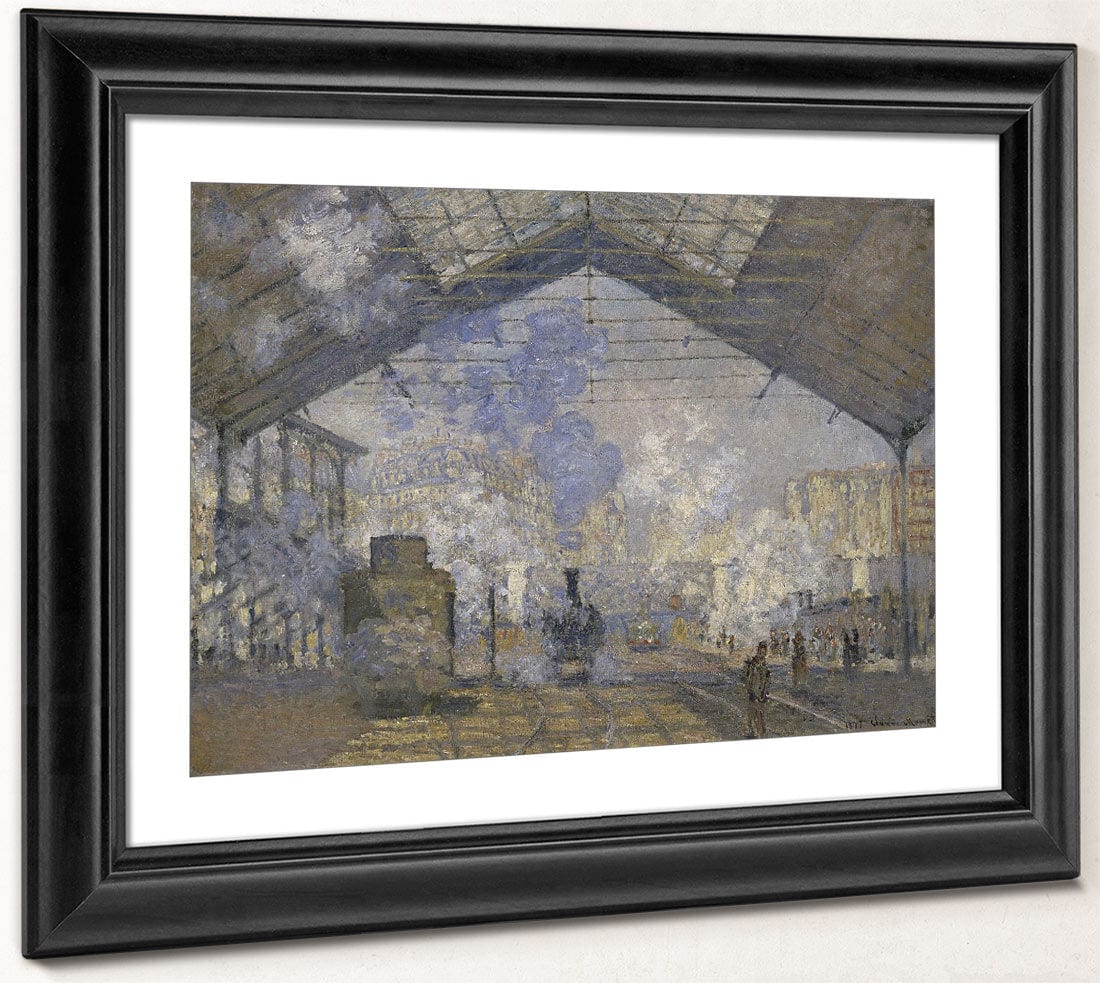 The Saint Lazare Station By Claude Monet - Image 4
