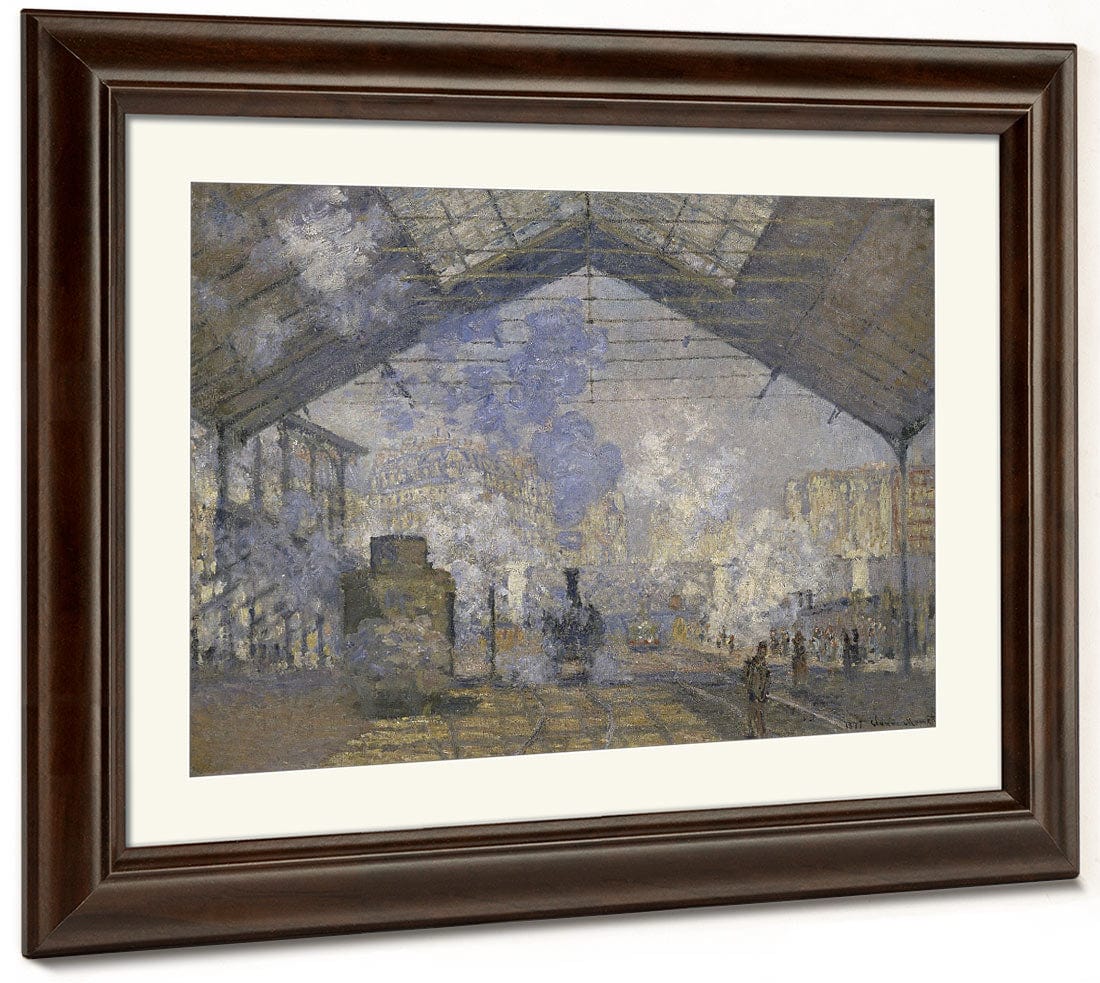 The Saint Lazare Station By Claude Monet - Image 5