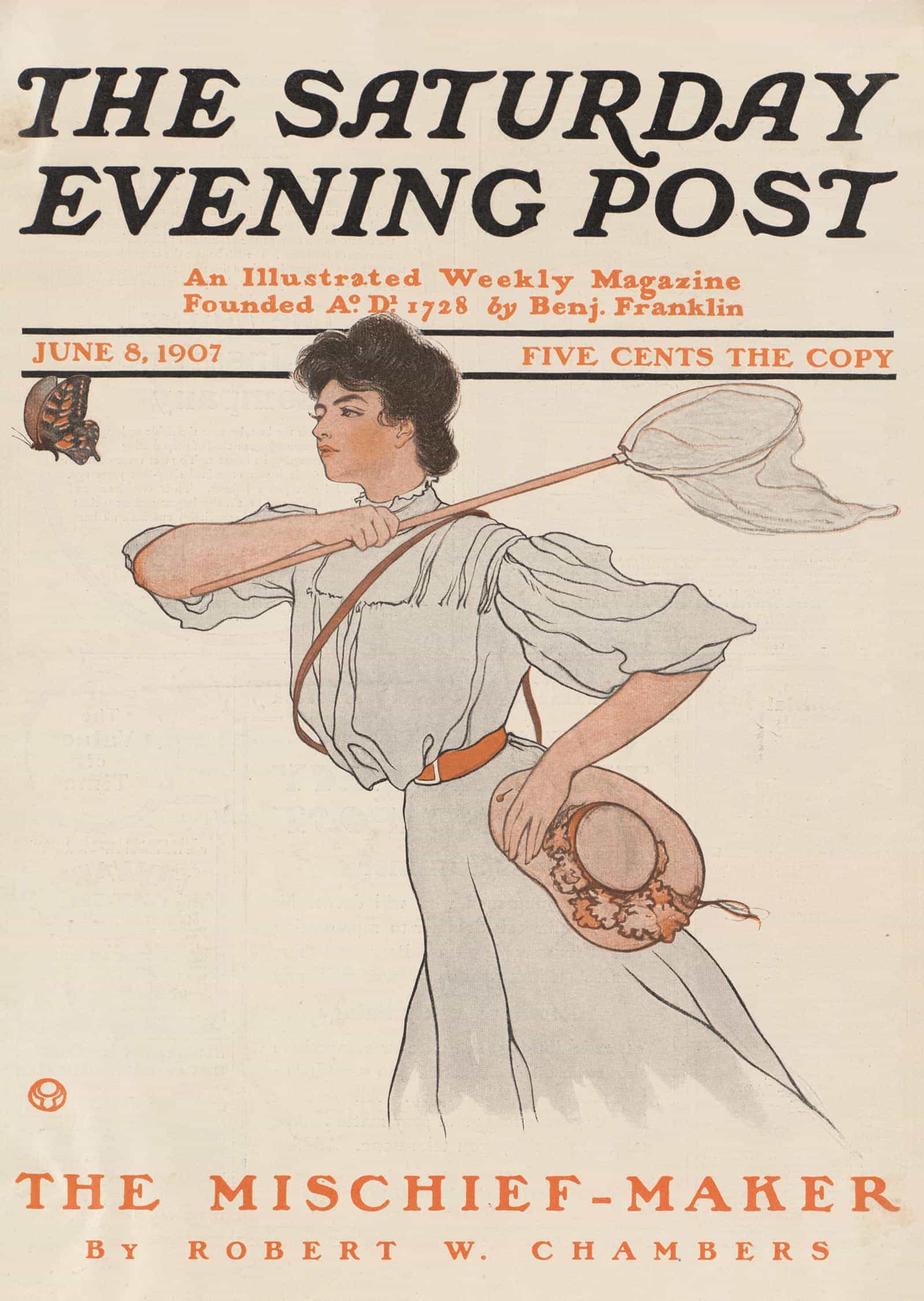 The Saturday Evening Post June by Edward Penfield