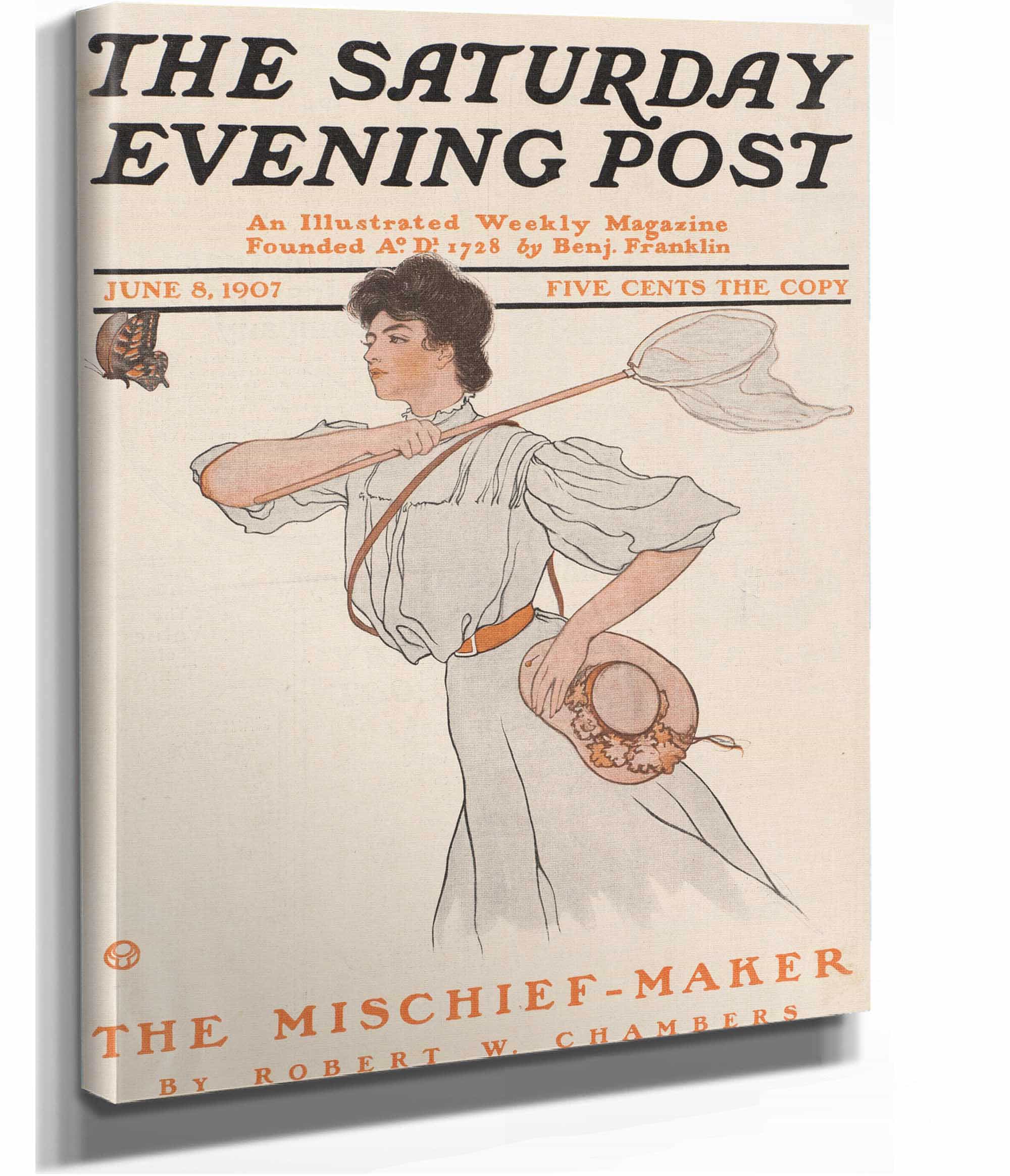 The Saturday Evening Post June by Edward Penfield - Image 2