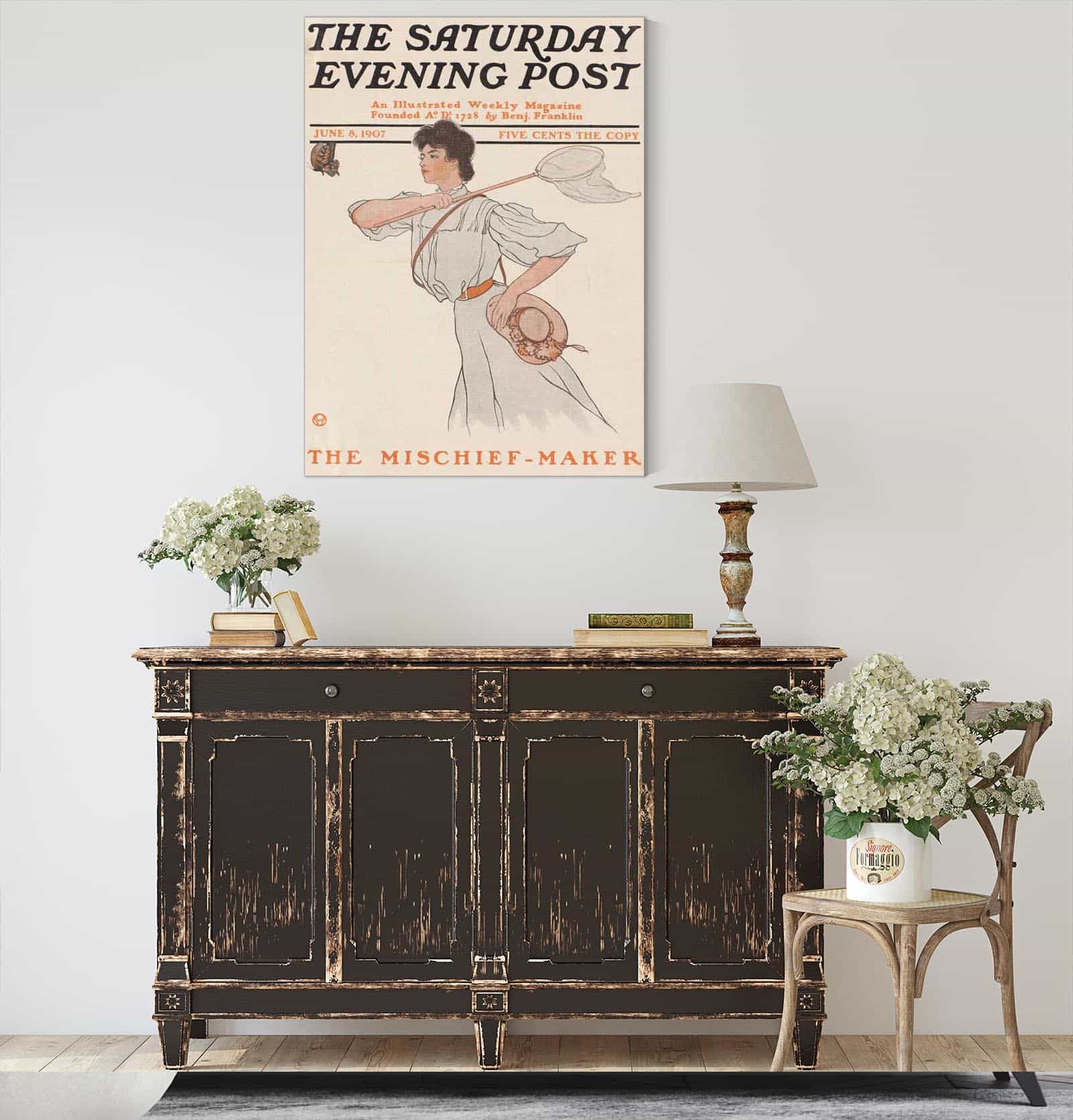 The Saturday Evening Post June by Edward Penfield - Image 4