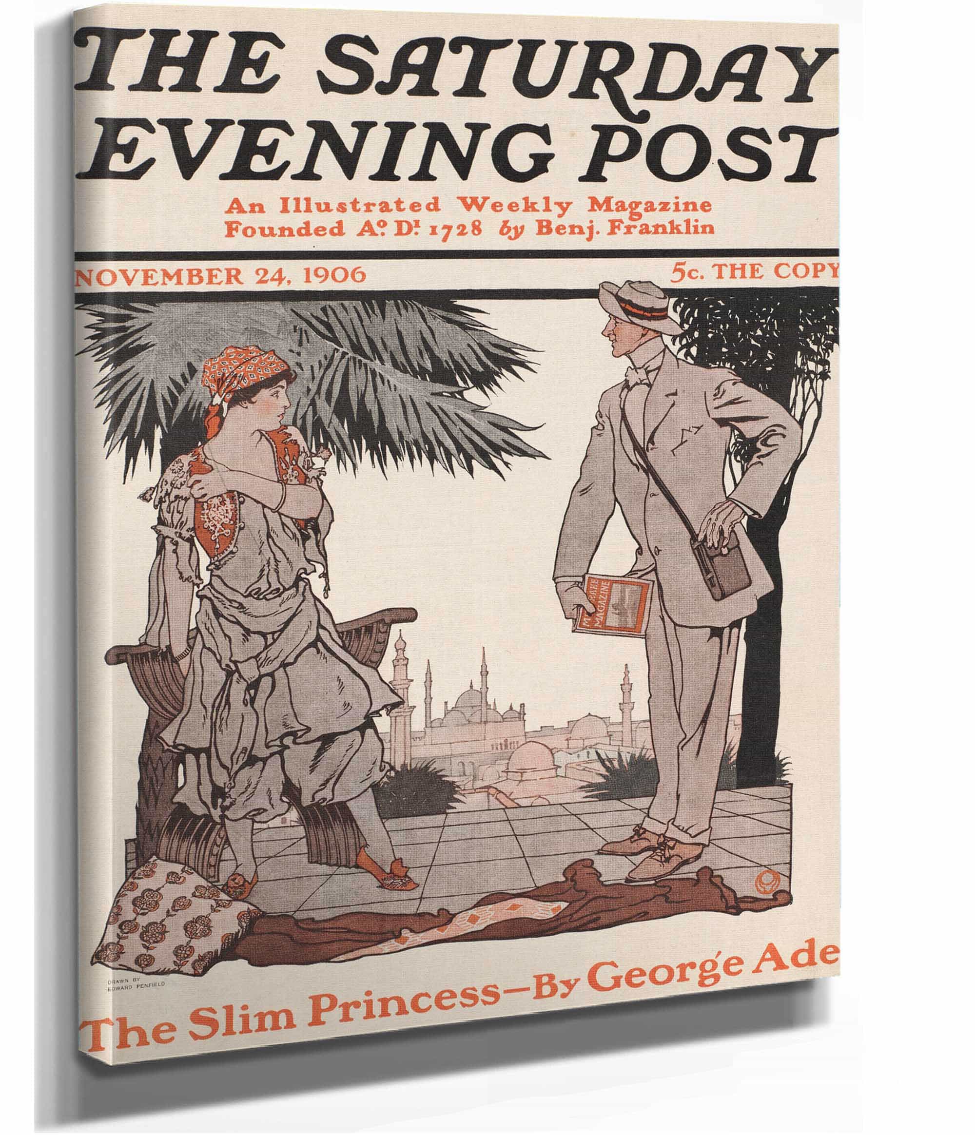 The Saturday Evening Post November  by Edward Penfield - Image 2
