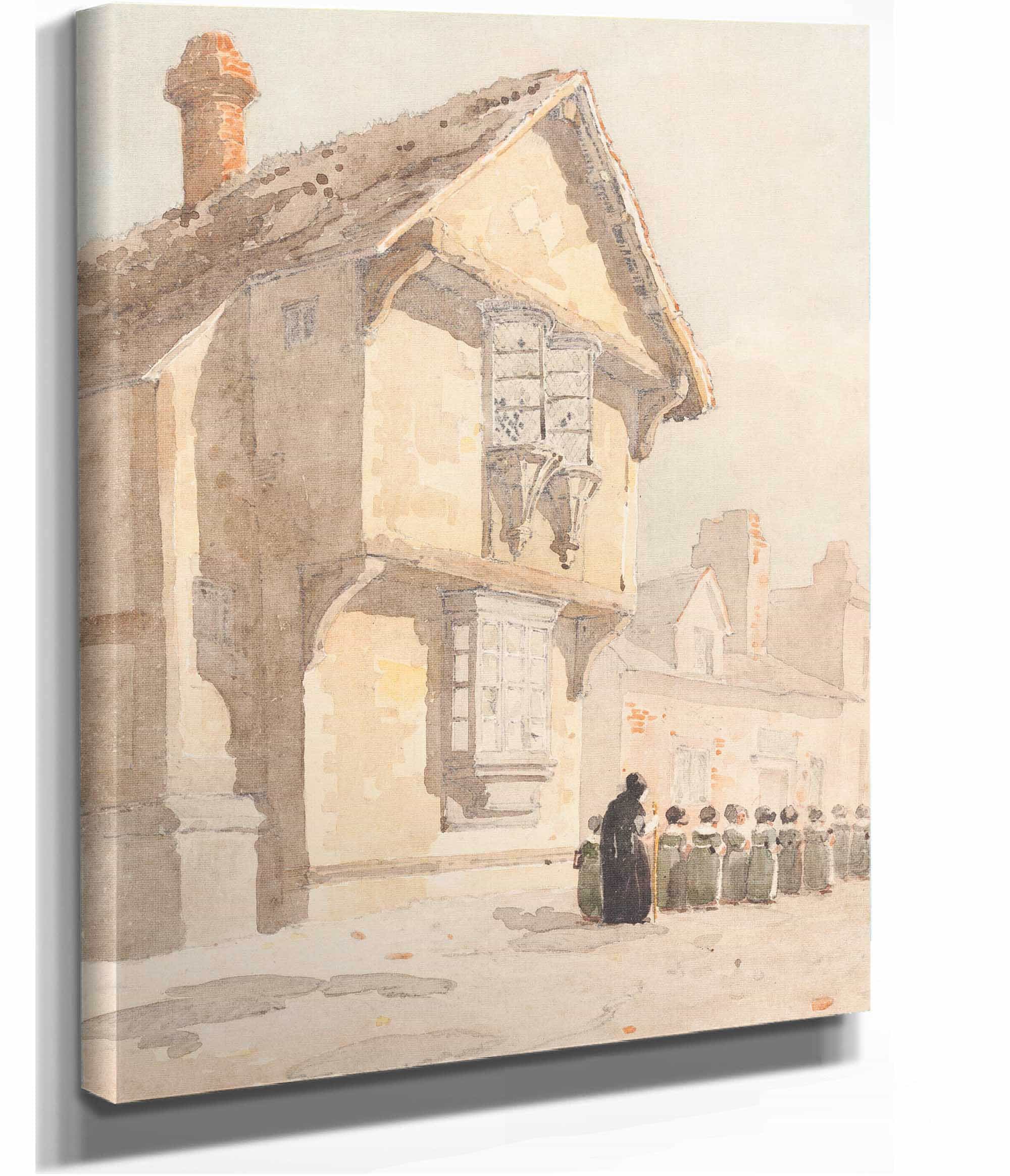 The School Walk by David Cox - Image 2