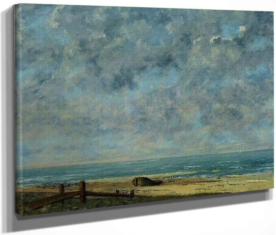 The Sea 1 By Jean Desire Gustave Courbet