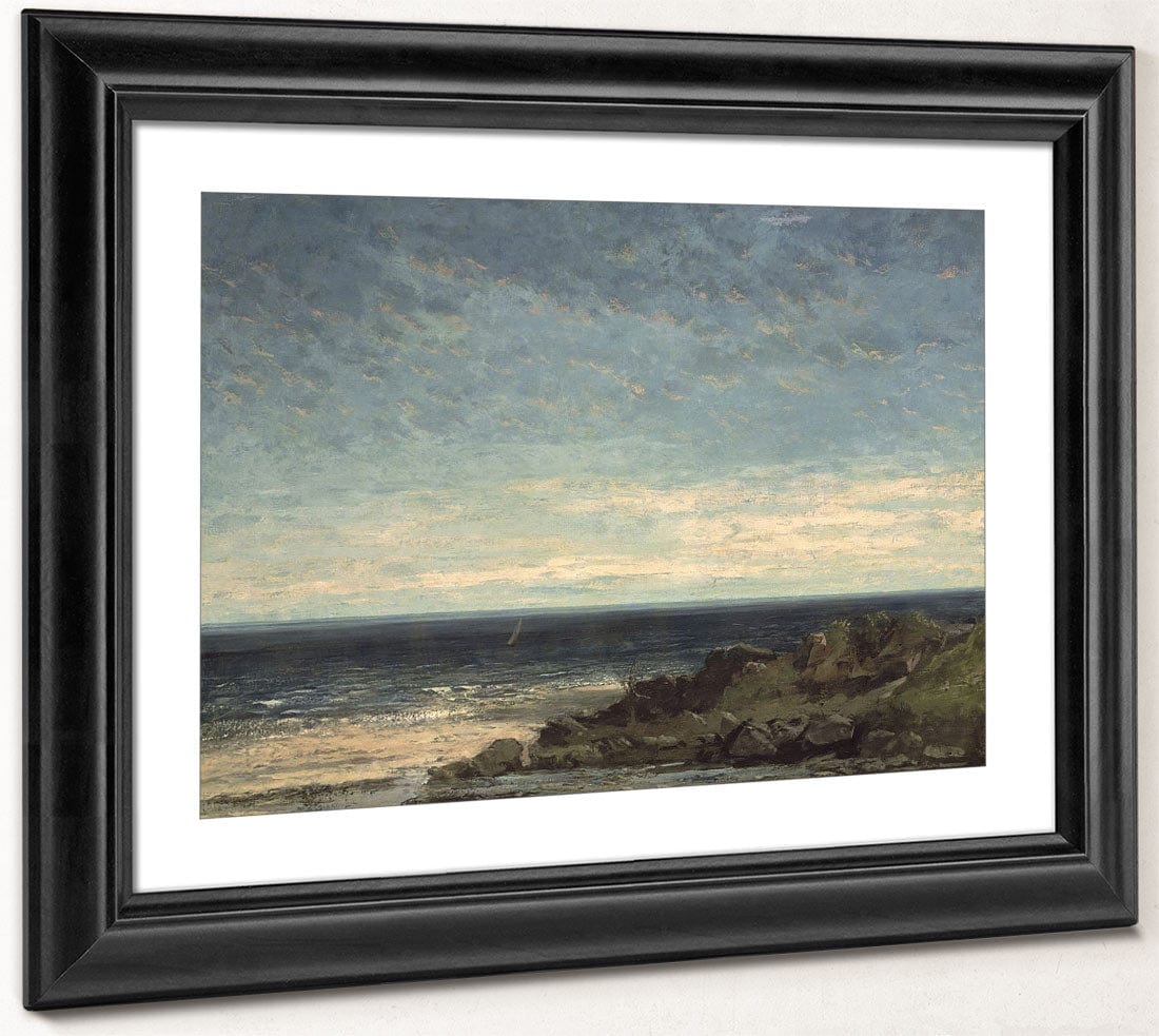 The Sea By Jean Desire Gustave Courbet - Image 4