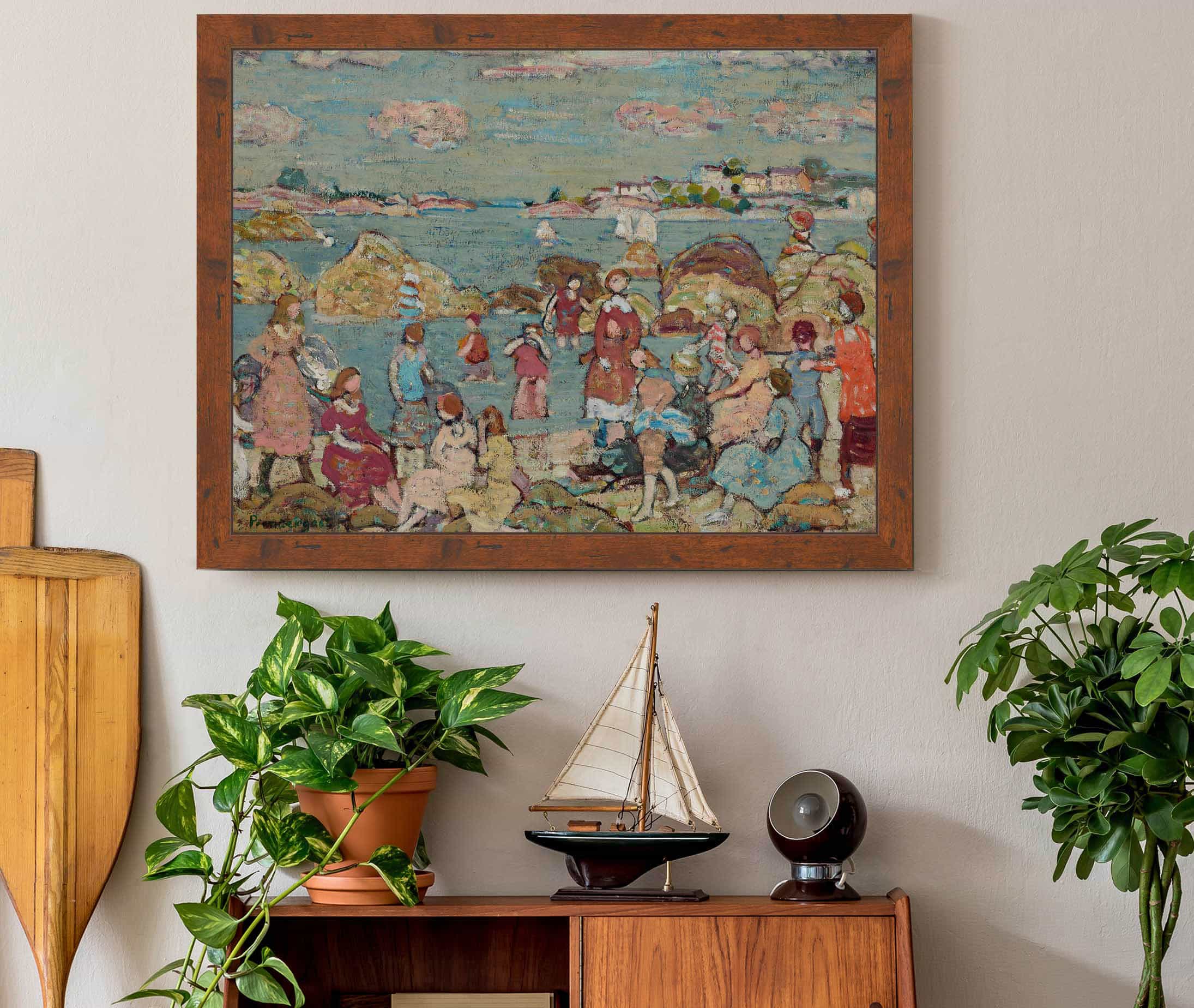 The Seashore by Maurice Prendergast - Image 3
