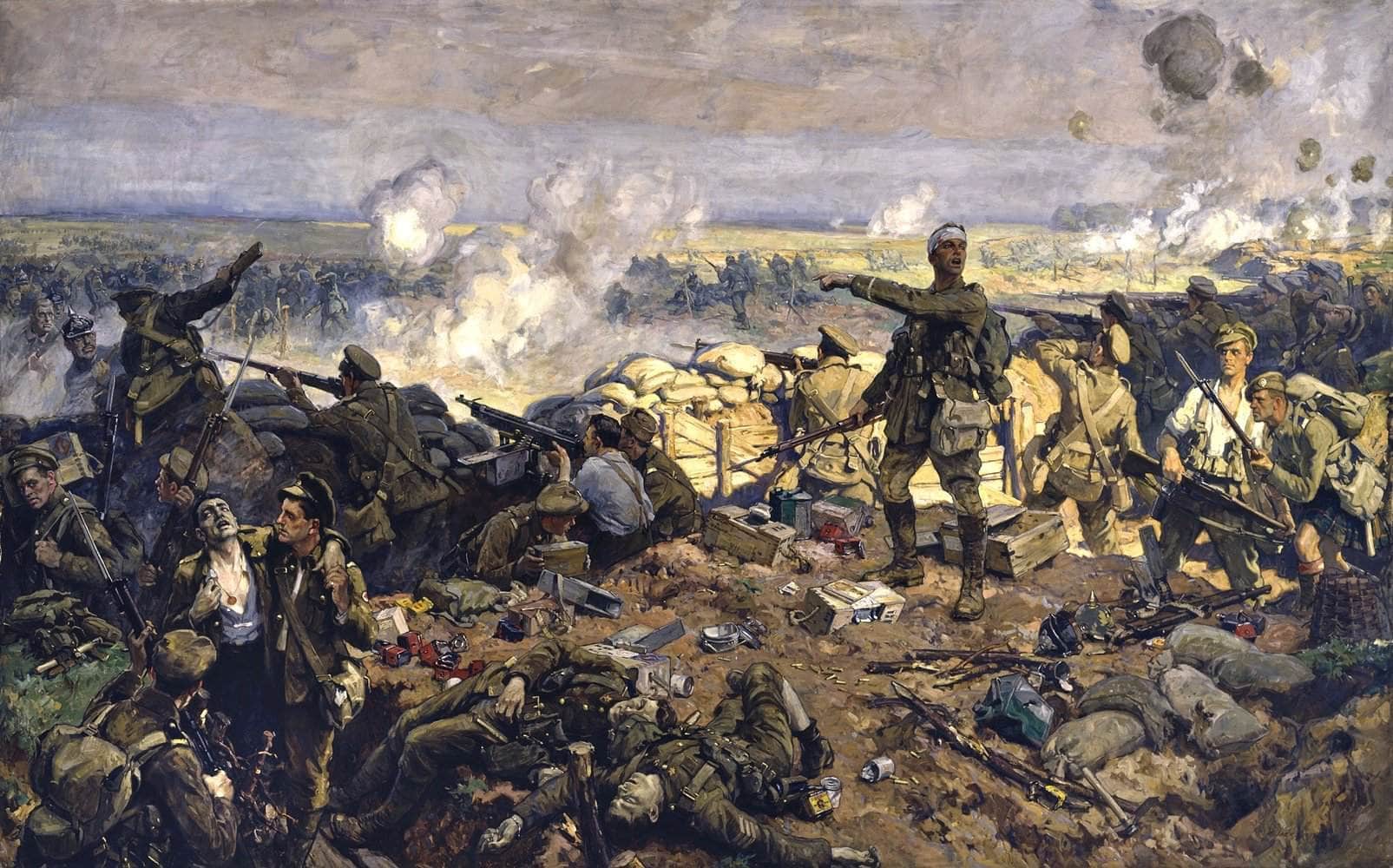 The Second Battle Of Ypres Painting Richard Jack Canvas Art - Image 5