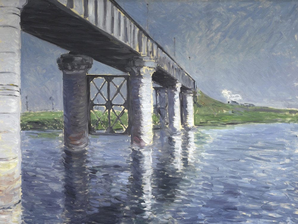 The Seine And The Railroad Bridge At Argenteuil (La Seine Et Le Pont Du Chemin De Fer Dargenteuil) By Gustave Caillebotte - Image 5