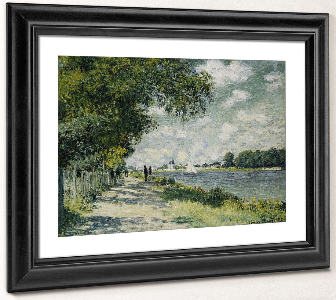 The Seine At Argenteuil 5 By Claude Monet - Image 4