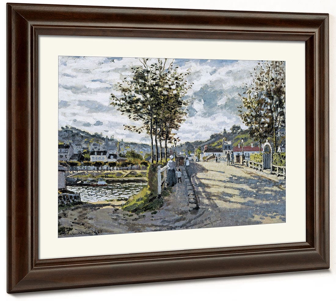 The Seine At Bougival By Claude Monet - Image 5