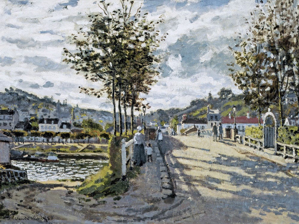 The Seine At Bougival By Claude Monet - Image 7