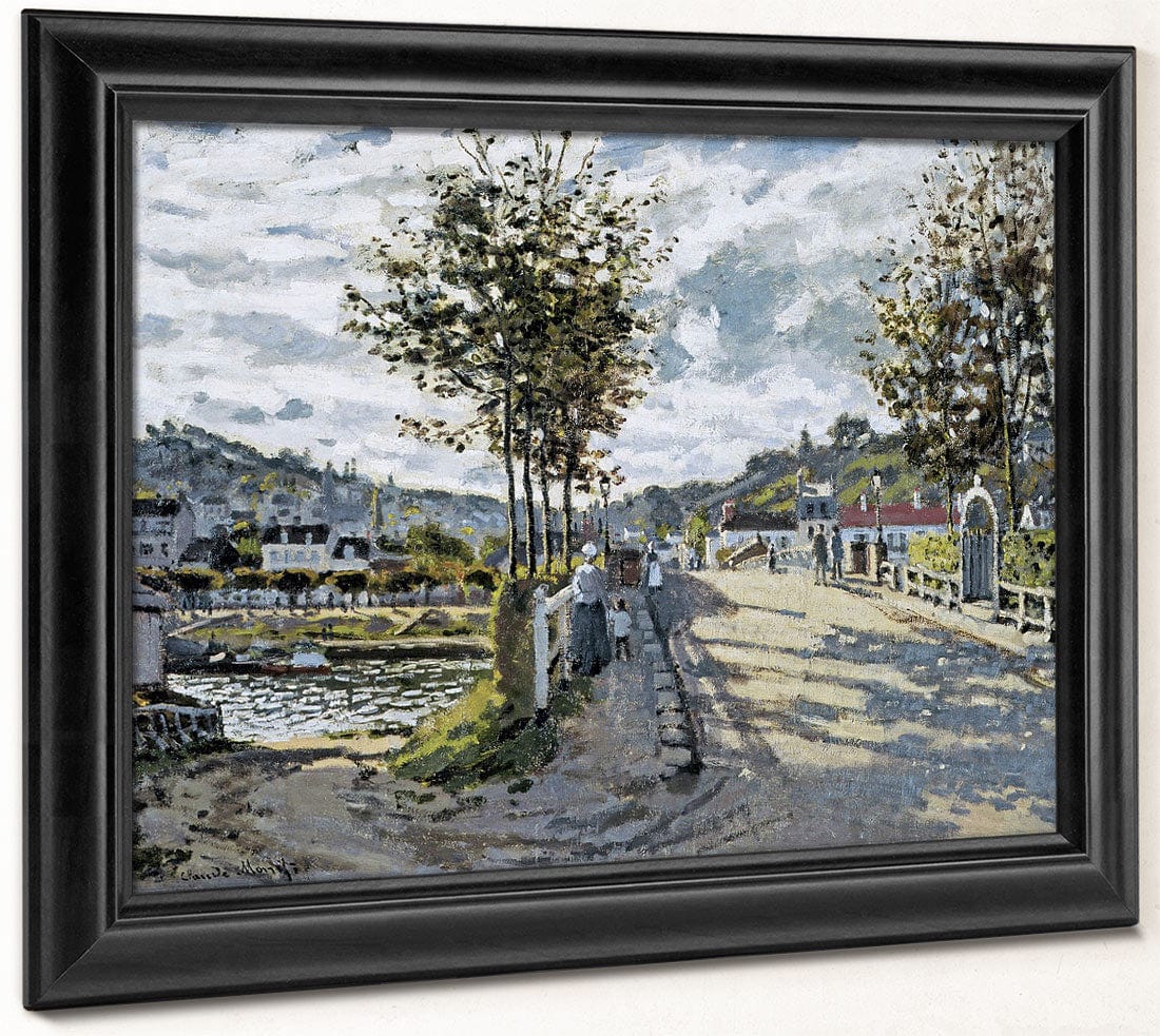 The Seine At Bougival By Claude Monet - Image 8