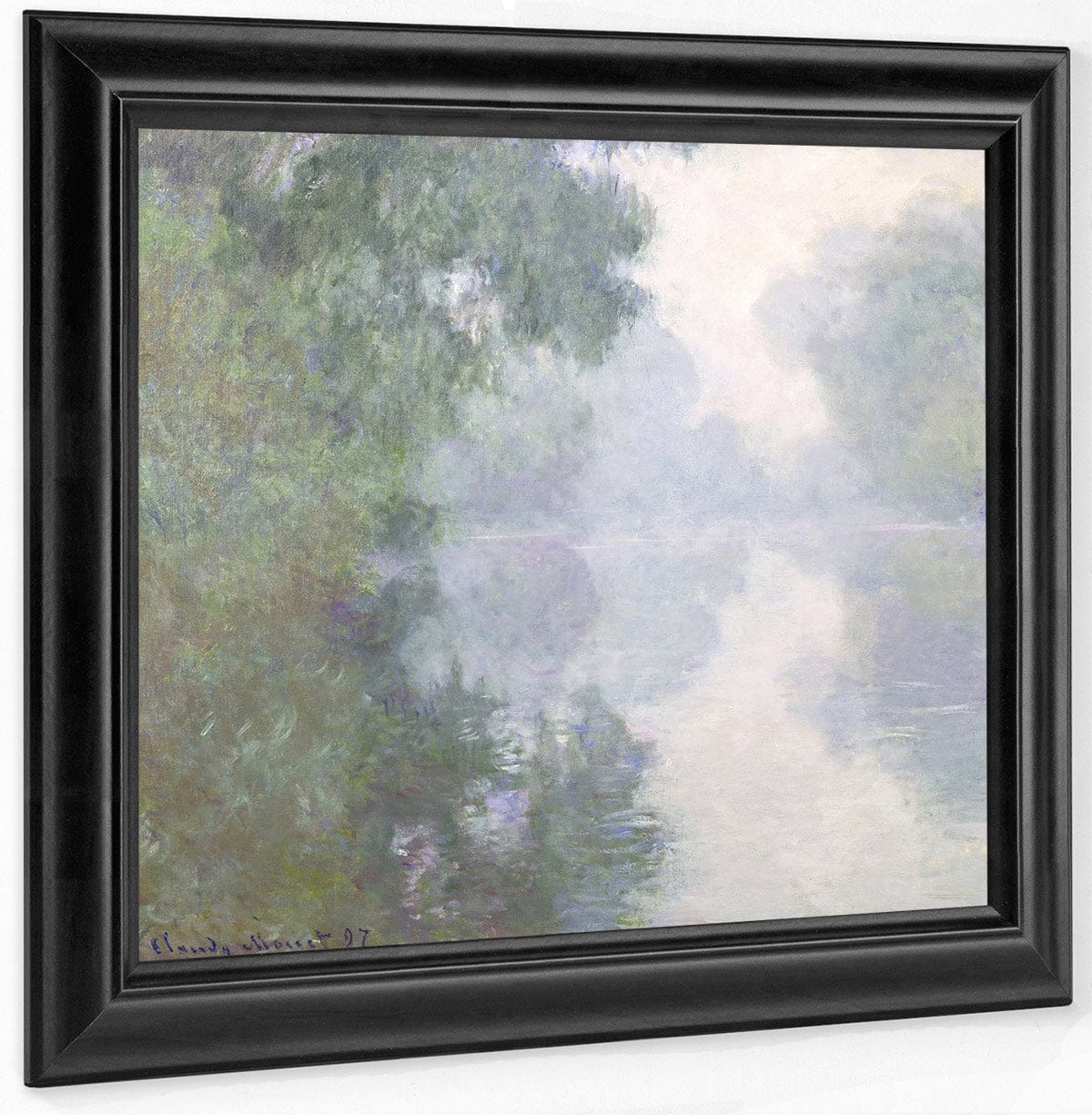 The Seine At Giverny, Morning Mists By Claude Monet - Image 6