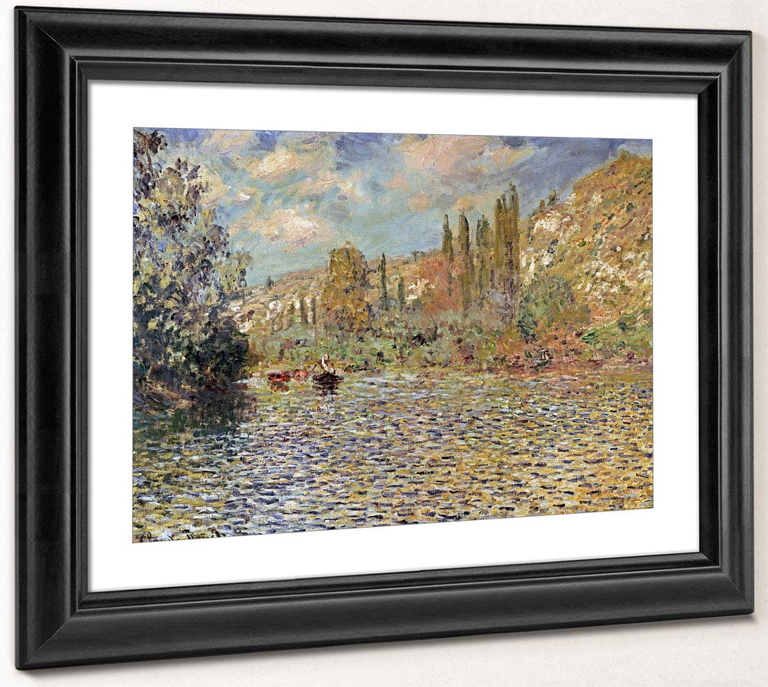 The Seine At Vetheuil By Claude Monet - Image 4