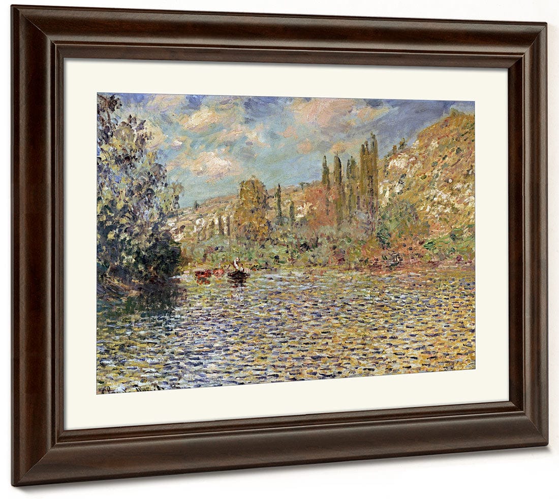 The Seine At Vetheuil By Claude Monet - Image 5