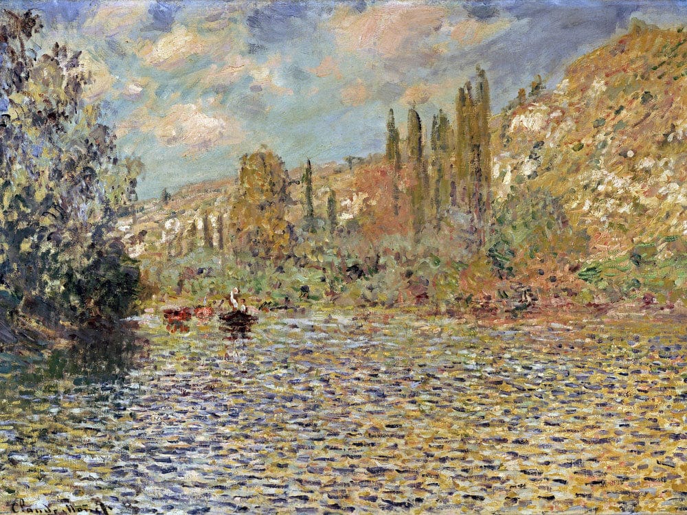 The Seine At Vetheuil By Claude Monet - Image 7