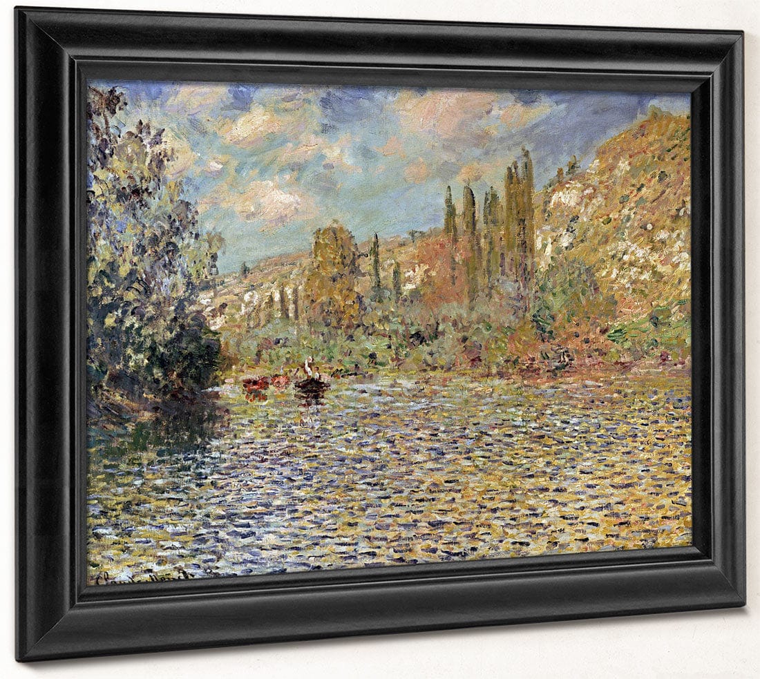 The Seine At Vetheuil By Claude Monet - Image 8