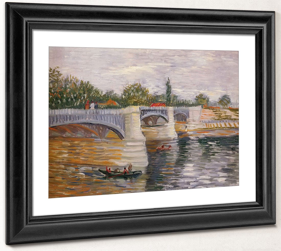 The Seine With The Pont De La Grande Jatte By Vincent Van Gogh - Image 4