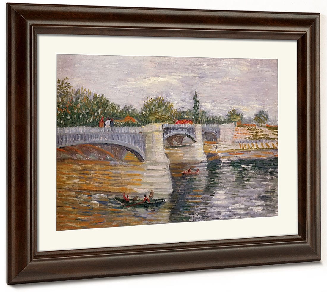 The Seine With The Pont De La Grande Jatte By Vincent Van Gogh - Image 5