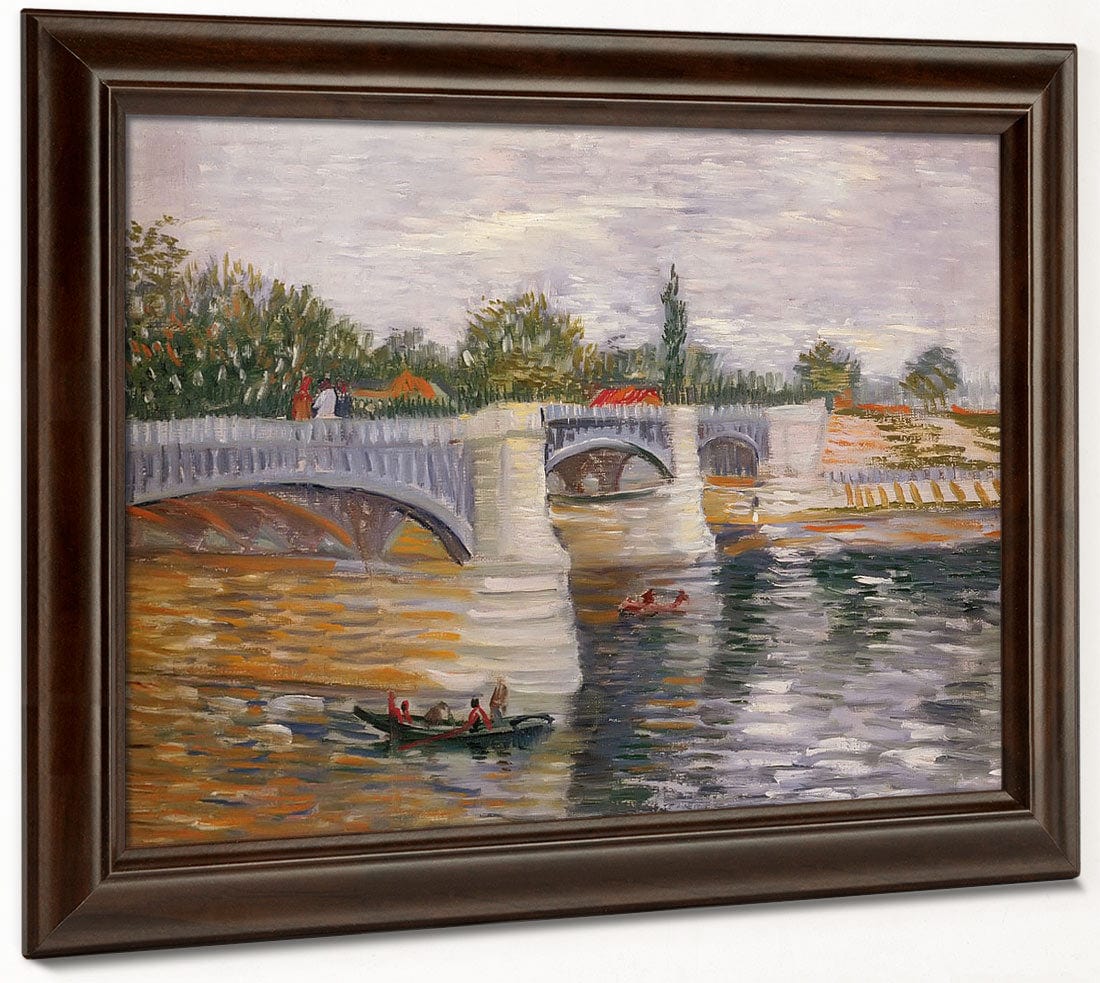 The Seine With The Pont De La Grande Jatte By Vincent Van Gogh - Image 6