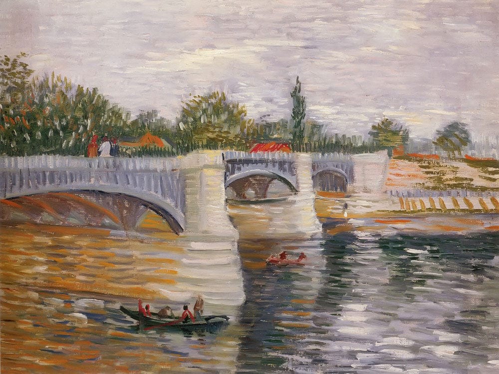 The Seine With The Pont De La Grande Jatte By Vincent Van Gogh - Image 7