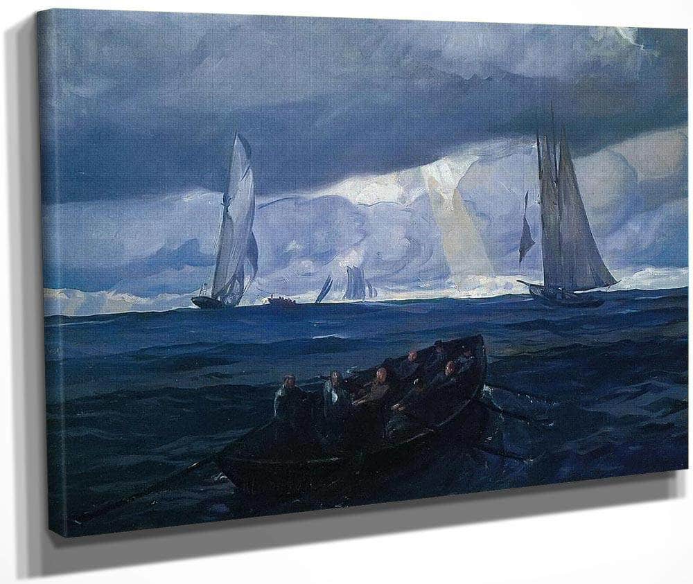 The Seiners By Rockwell Kent