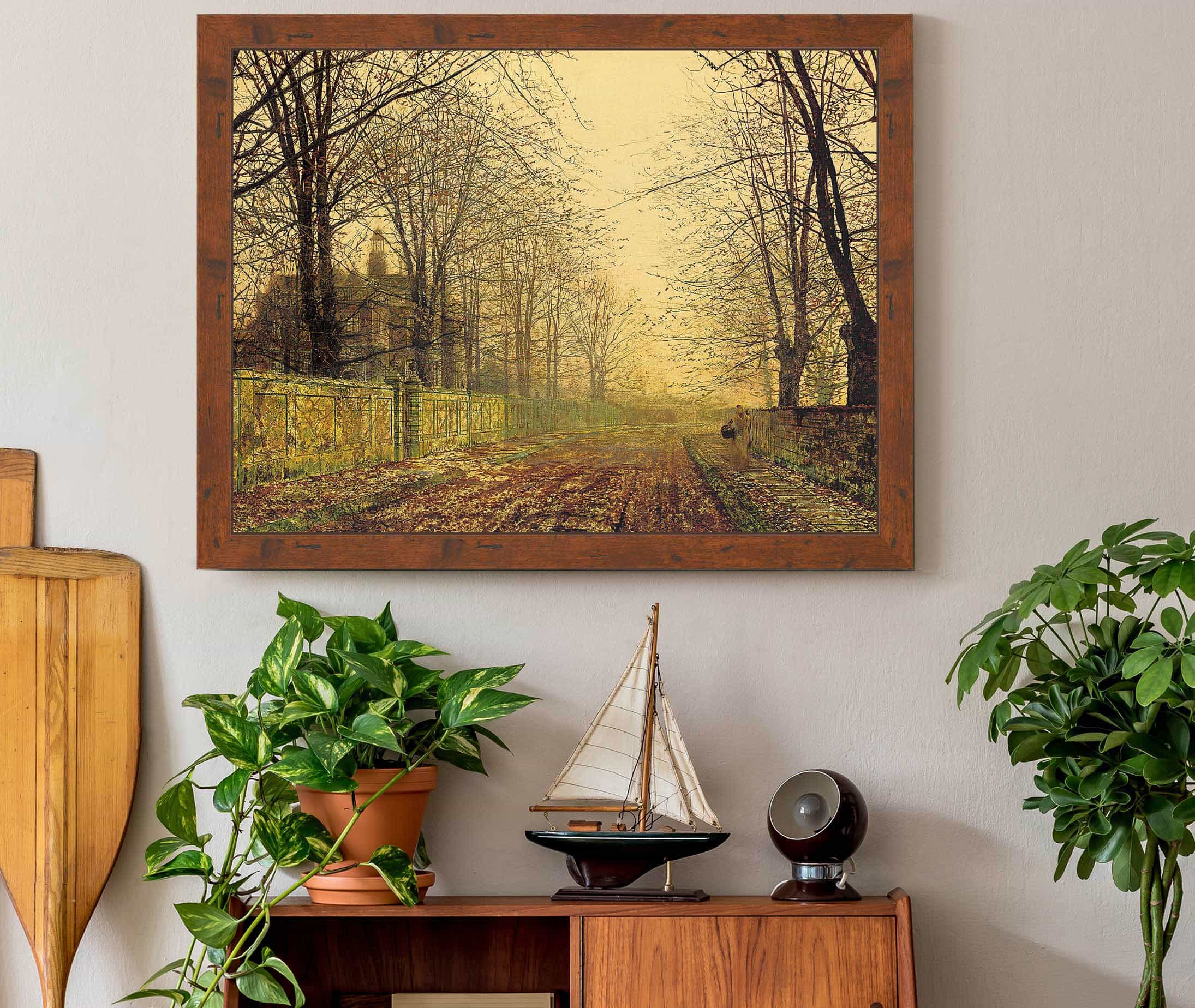 The Sere And Yellow Leaf by John Atkinson Grimshaw - Image 3