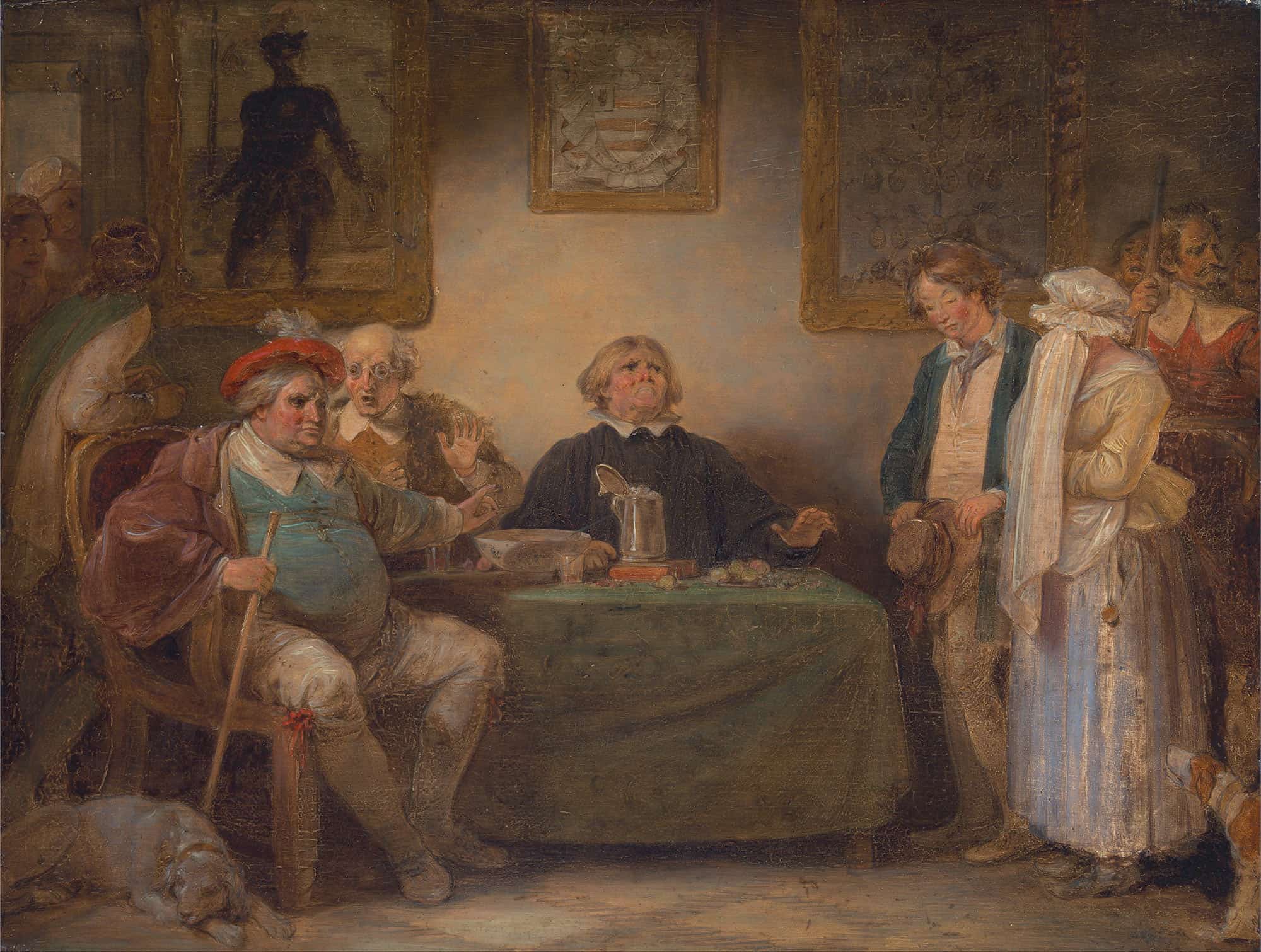 The Seven Ages Of Man The Justice As You Like It Ii Vii by Robert Smirke