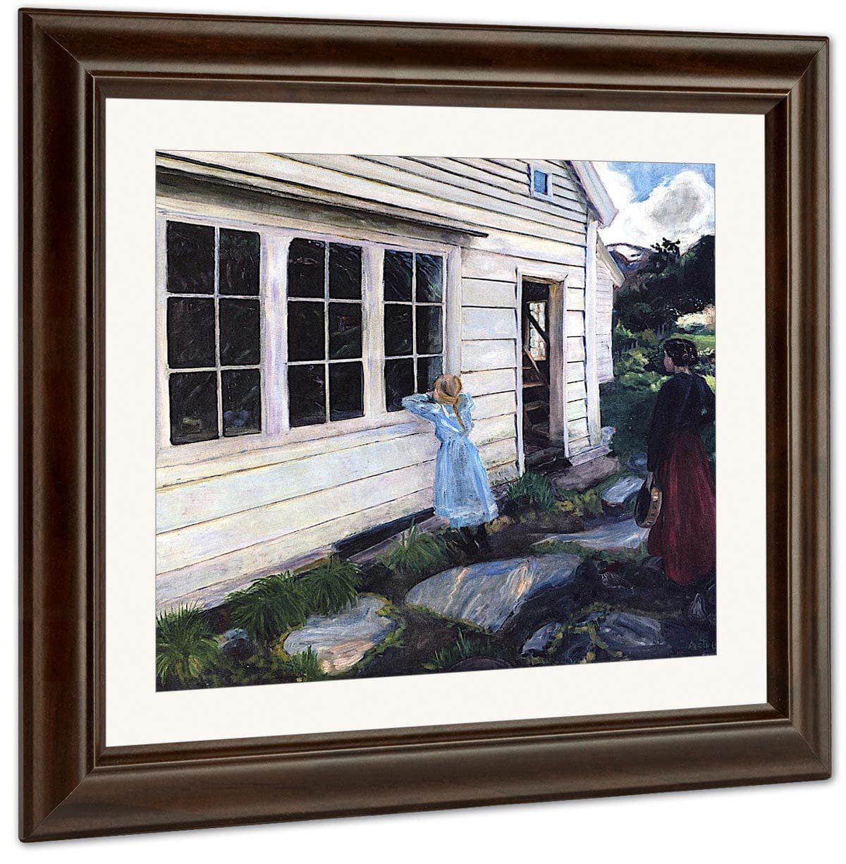 The Shady Side Of The Jølster Parsonage By Nicolai Astrup - Image 3
