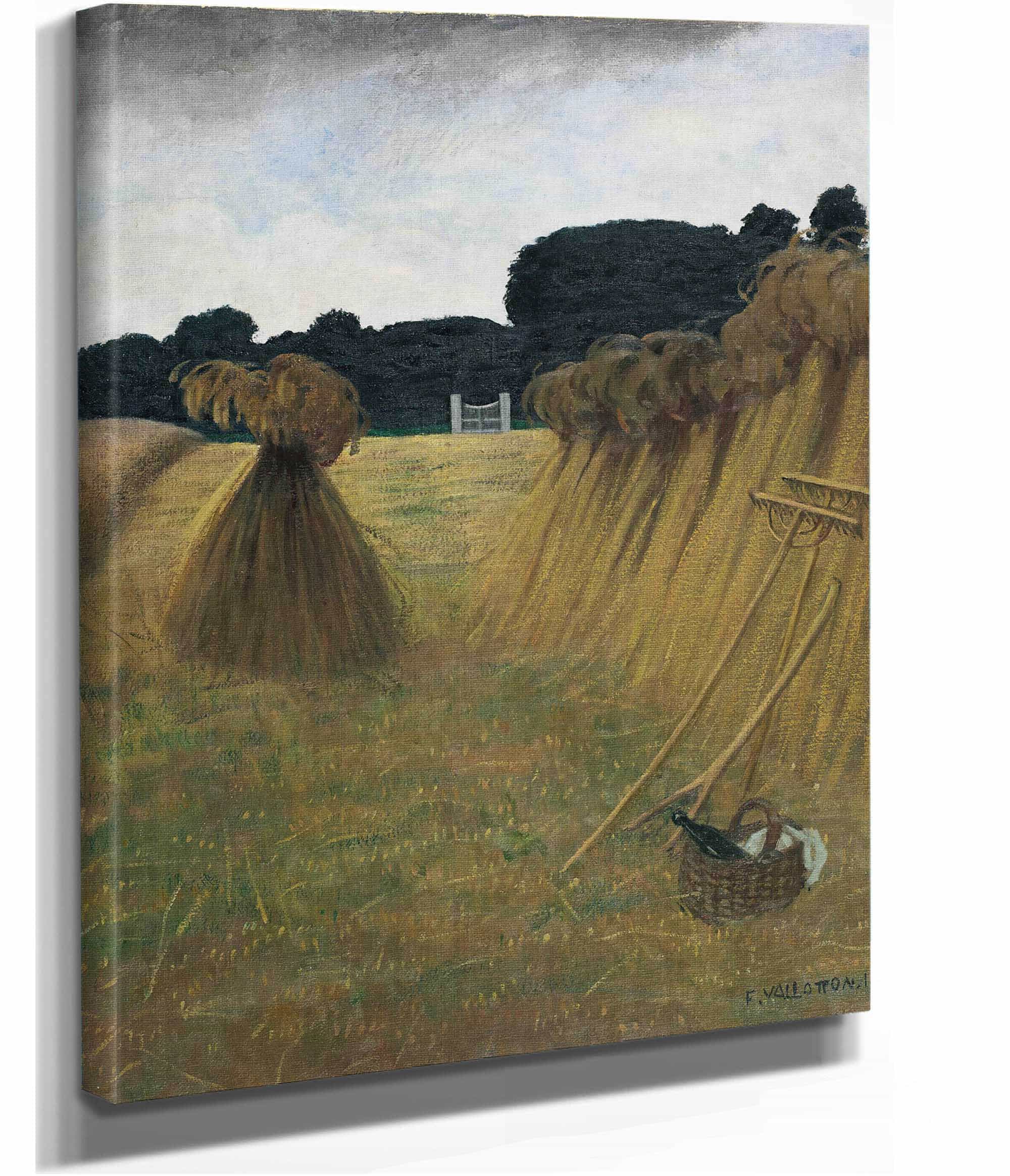 The Sheaves by Felix Vallotton - Image 2