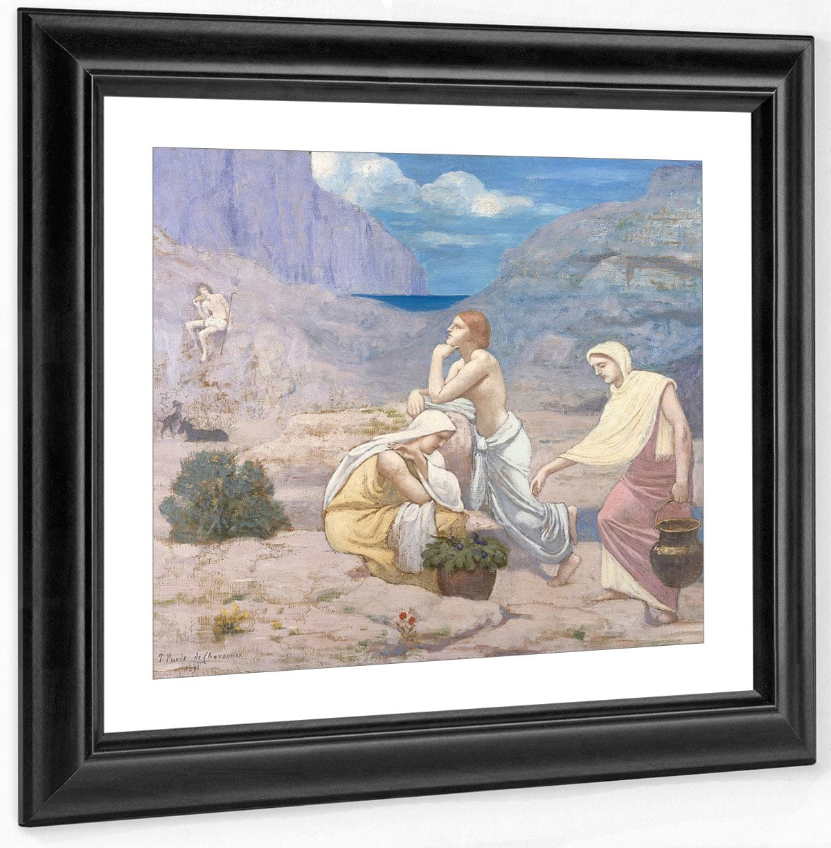 The Shepherd 1039 S Song 1891 By Pierre Puvis De Chavannes - Image 2