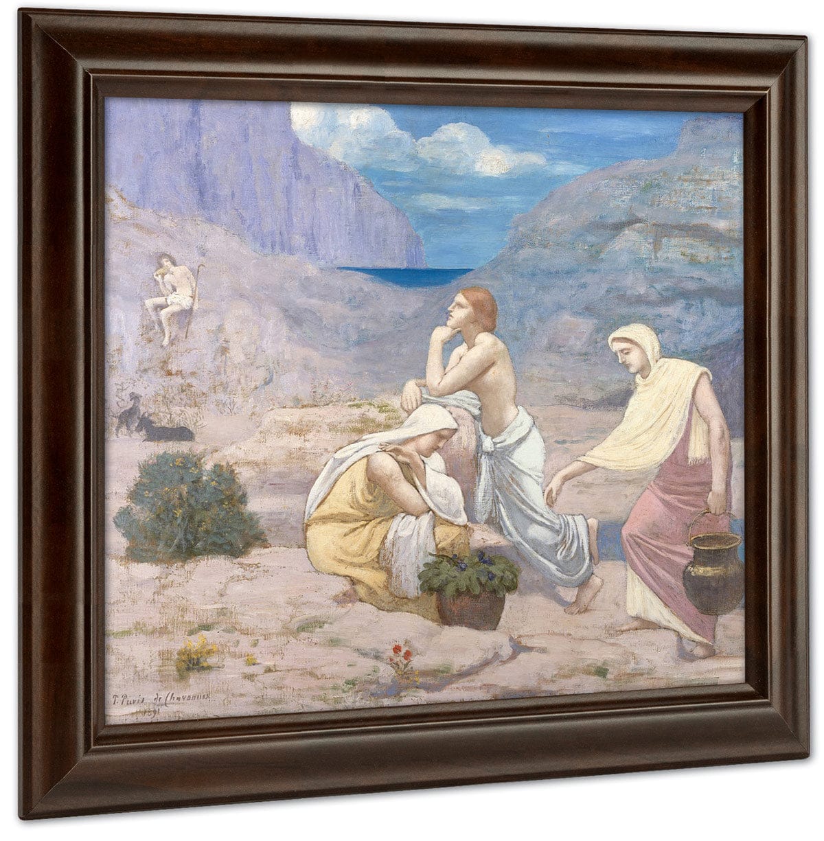 The Shepherd 1039 S Song 1891 By Pierre Puvis De Chavannes - Image 4