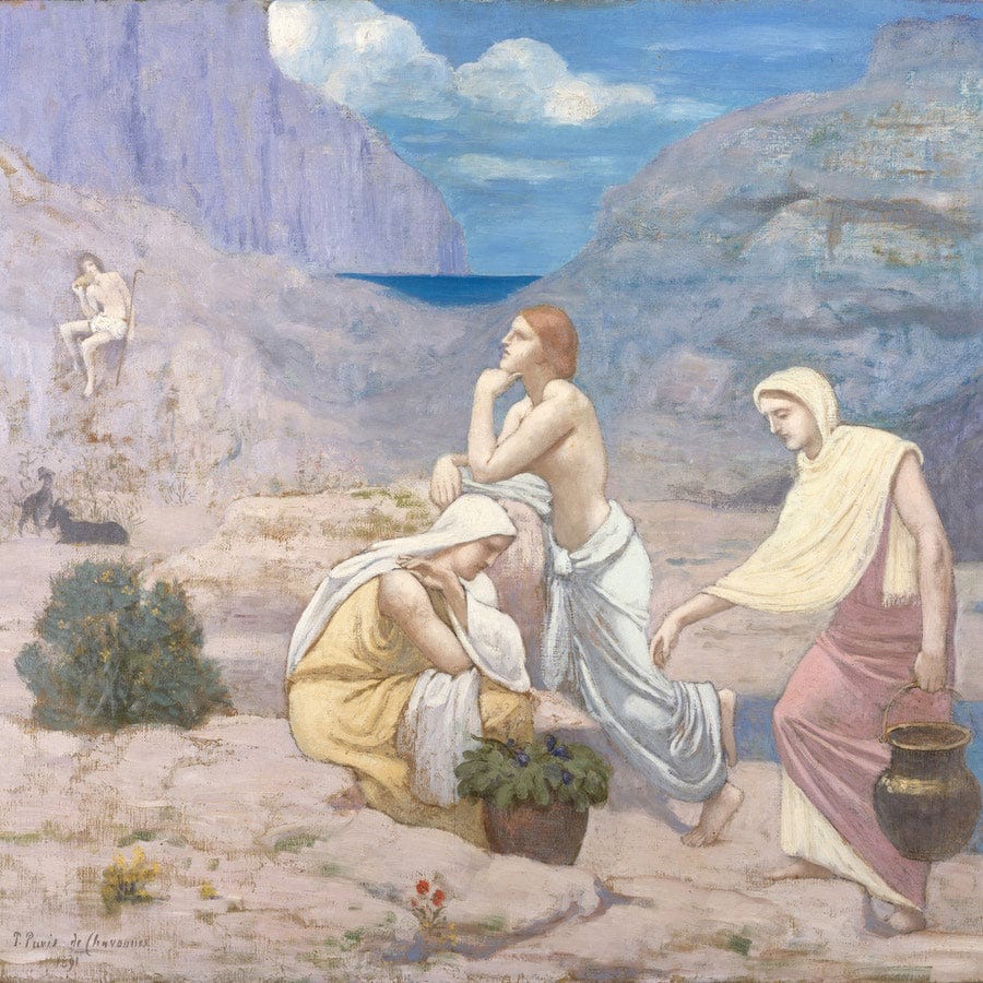 The Shepherd 1039 S Song 1891 By Pierre Puvis De Chavannes - Image 5