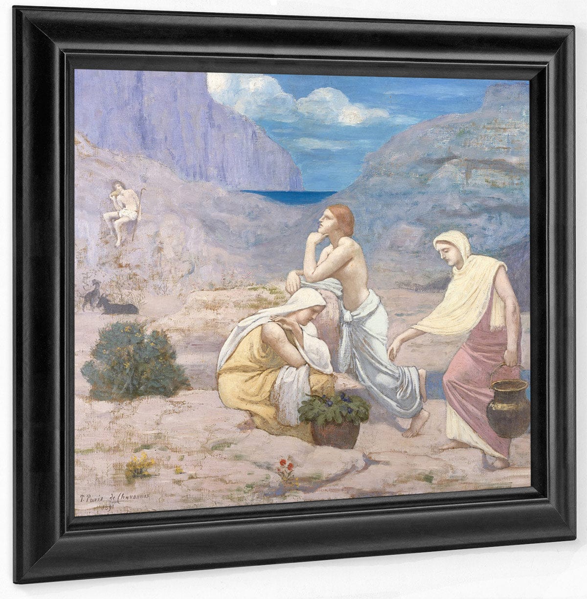 The Shepherd 1039 S Song 1891 By Pierre Puvis De Chavannes - Image 6