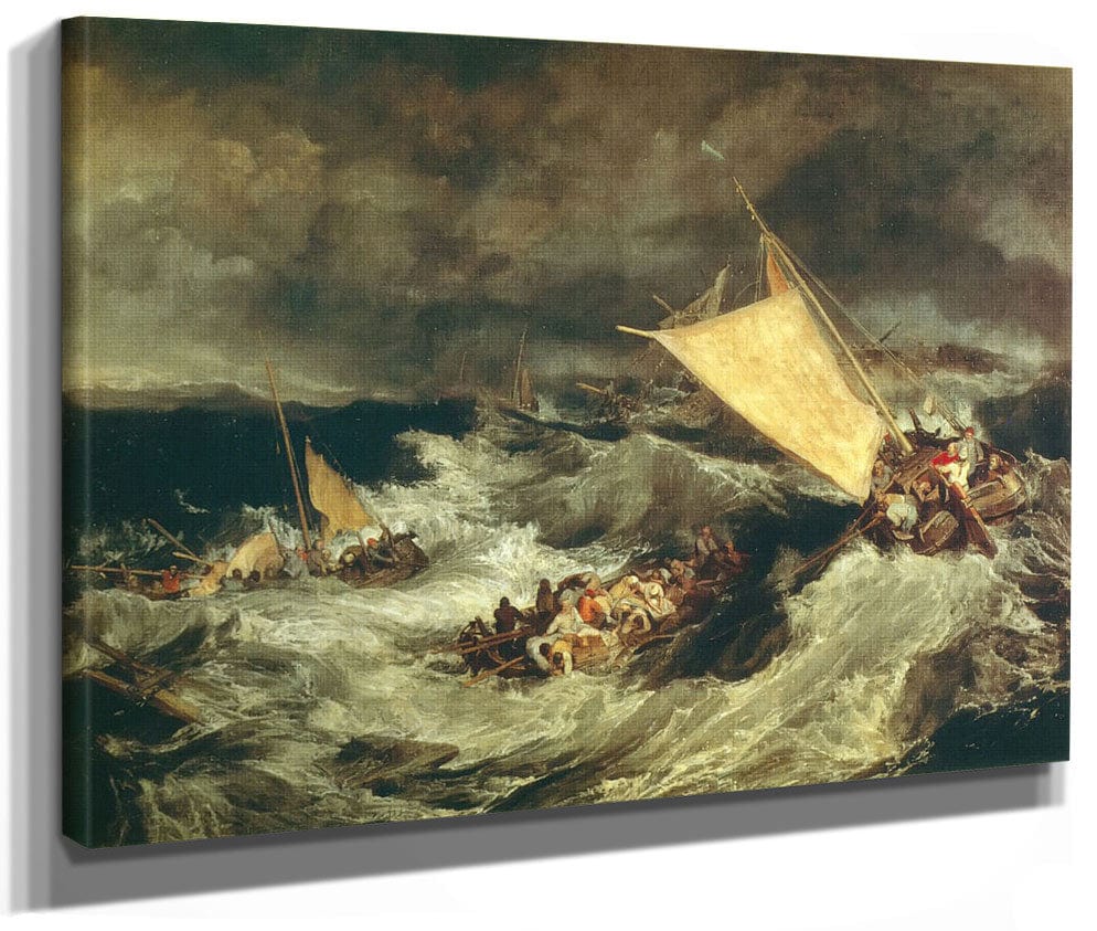 The Shipwreck By Jwm Turner