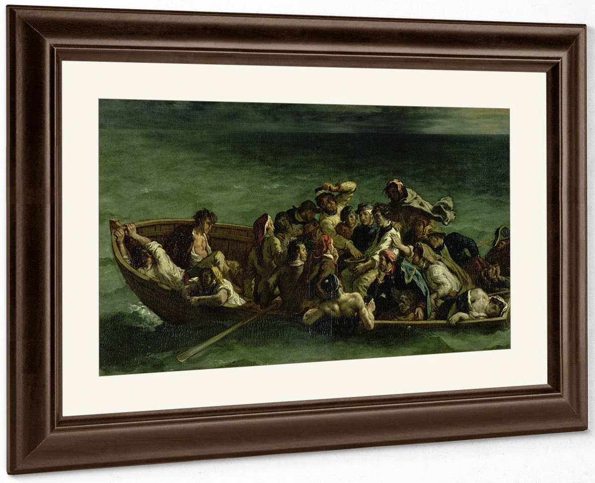 The Shipwreck Of Don Juan By Ferdinand Victor Eugene Delacroix - Image 5