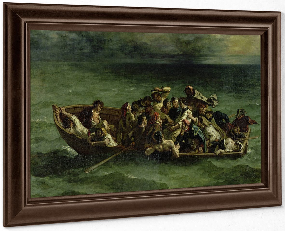 The Shipwreck Of Don Juan By Ferdinand Victor Eugene Delacroix - Image 6