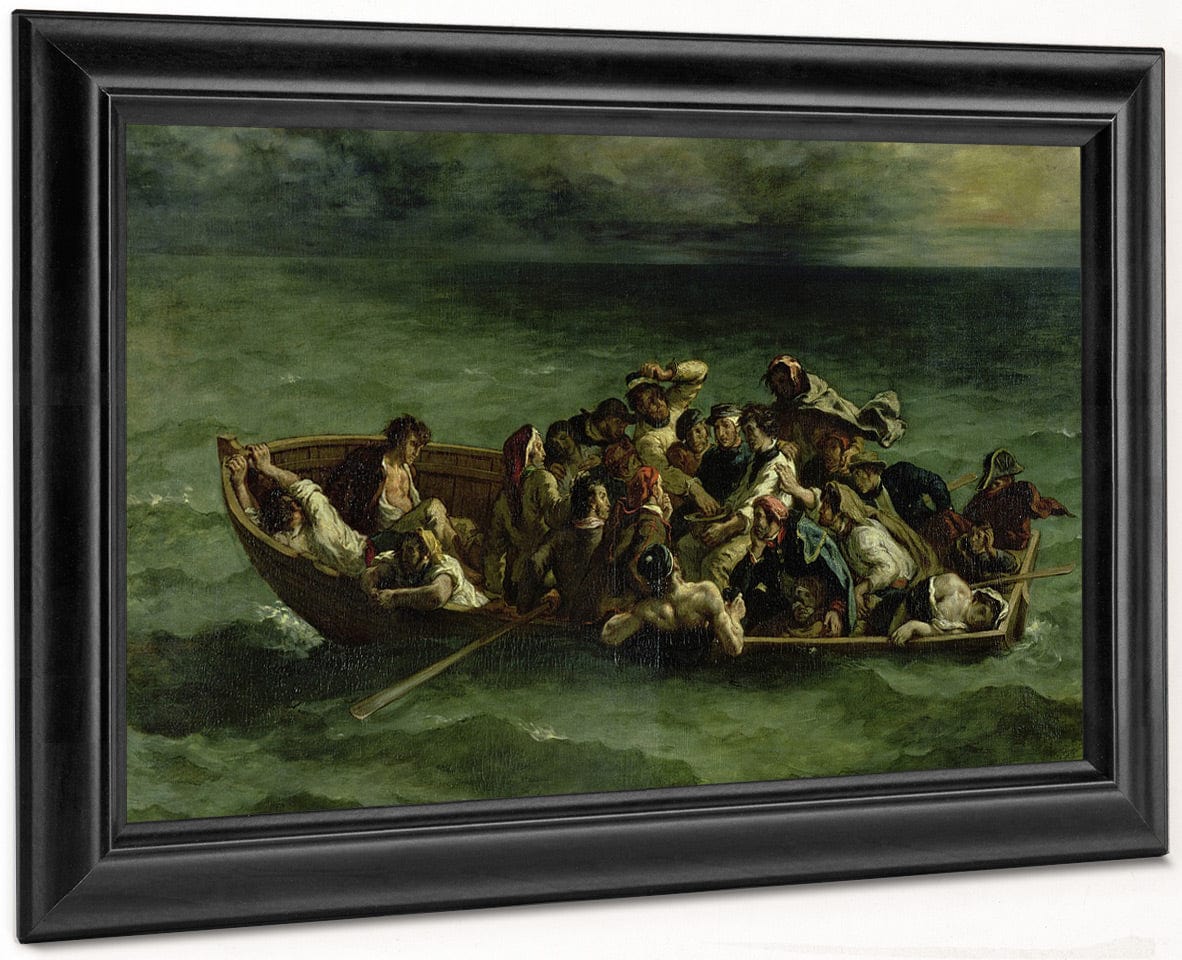 The Shipwreck Of Don Juan By Ferdinand Victor Eugene Delacroix - Image 8