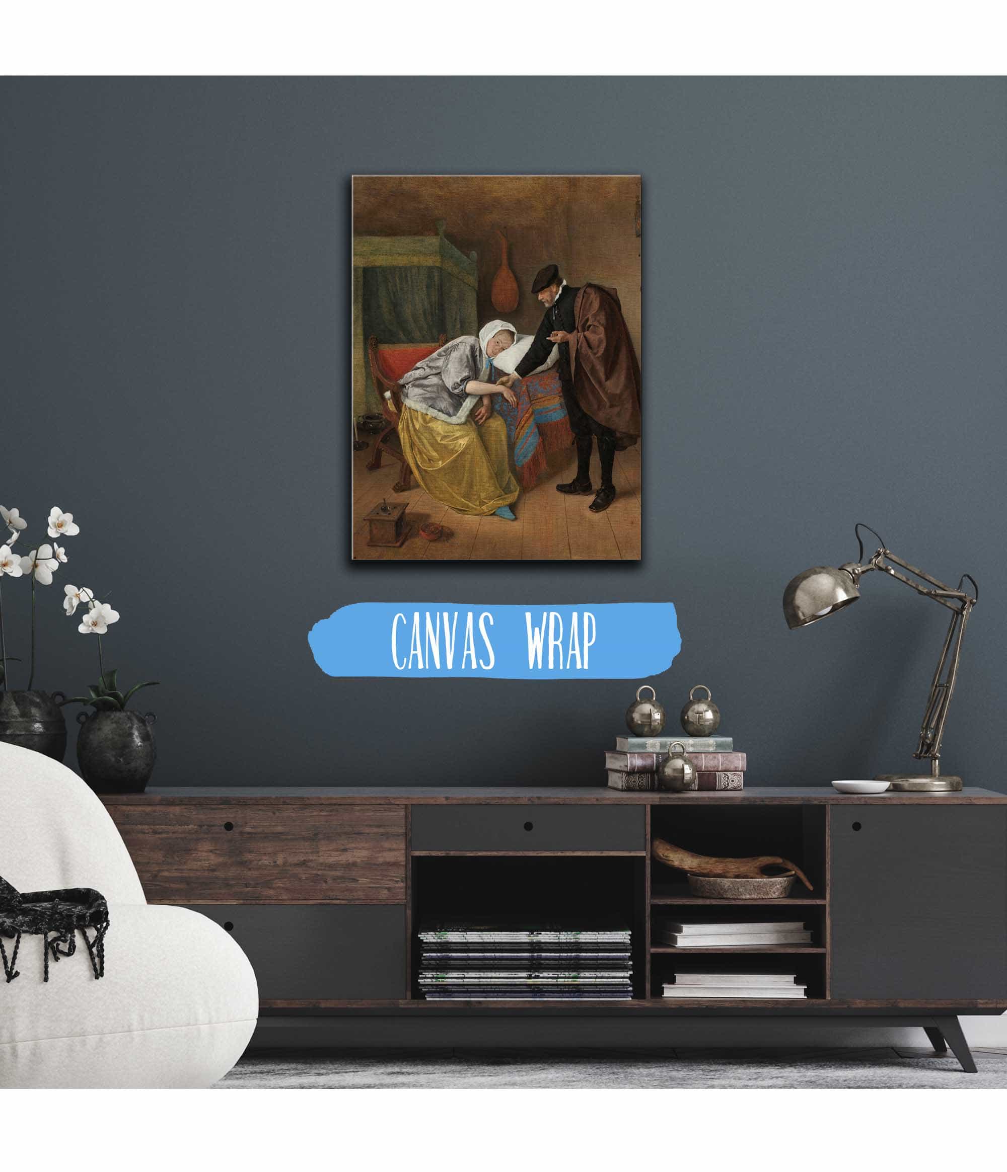 The Sick Woman C by Jan Steen - Image 3