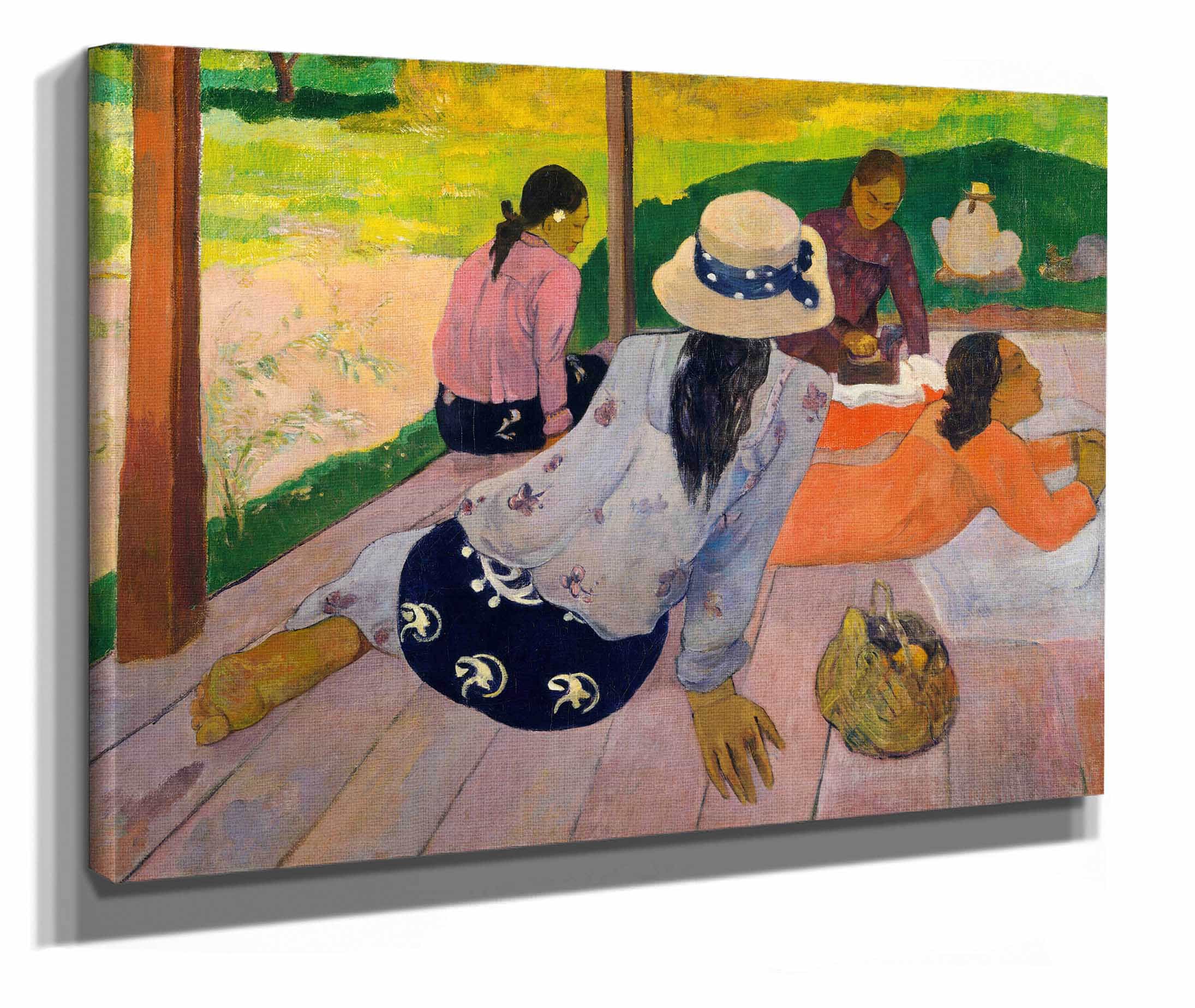 The Siesta by Paul Gauguin