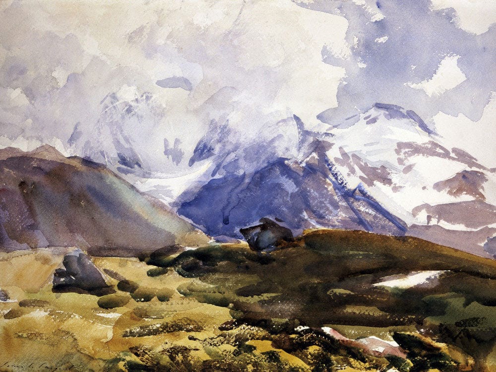 The Simplon By John Singer Sargent - Image 7