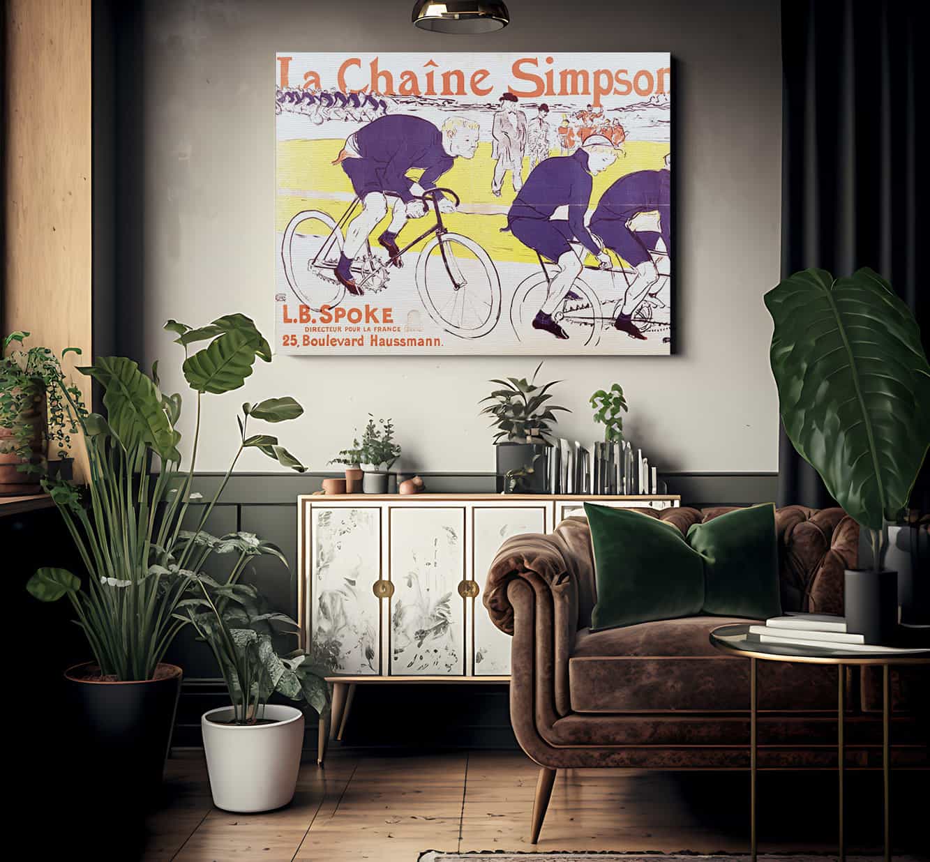 The Simpson Chain 1 By Henri Marie Raymond De Toulouse Lautrec Monfa - Image 2