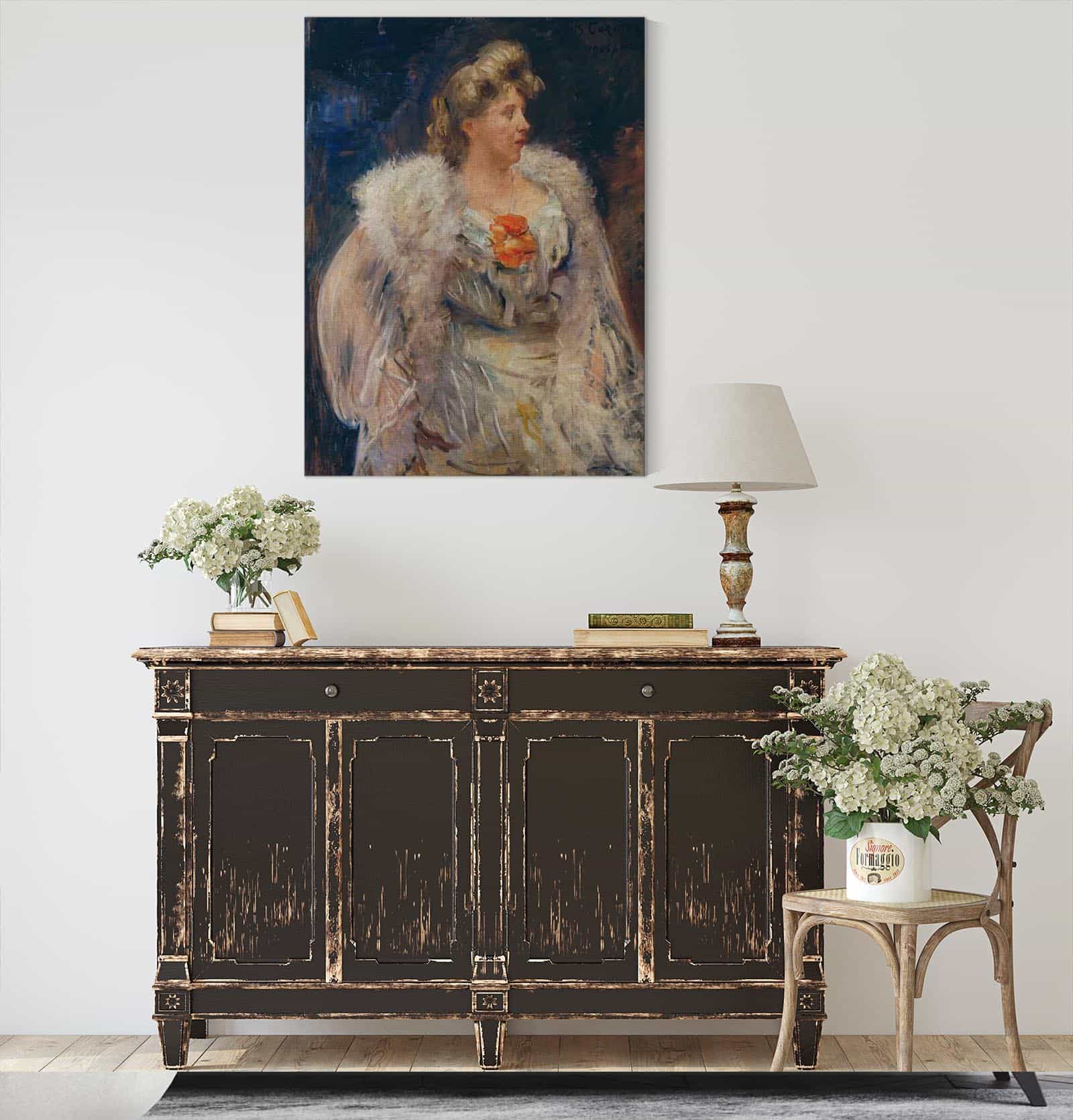 The Singer Frieda Halbe by Lovis Corinth - Image 4
