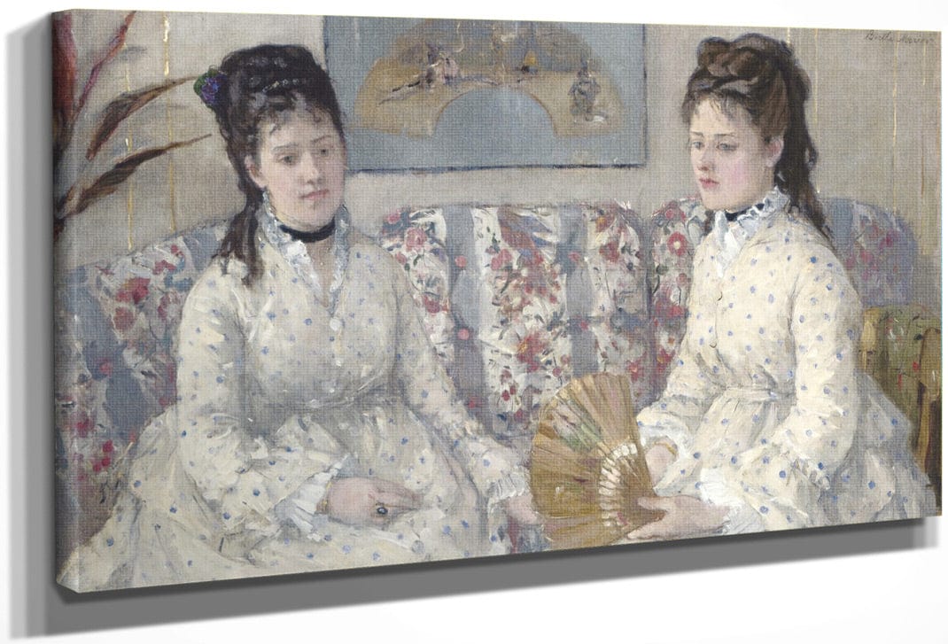 The Sisters By Berthe Morisot