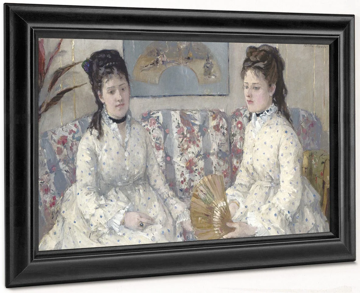 The Sisters By Berthe Morisot - Image 8