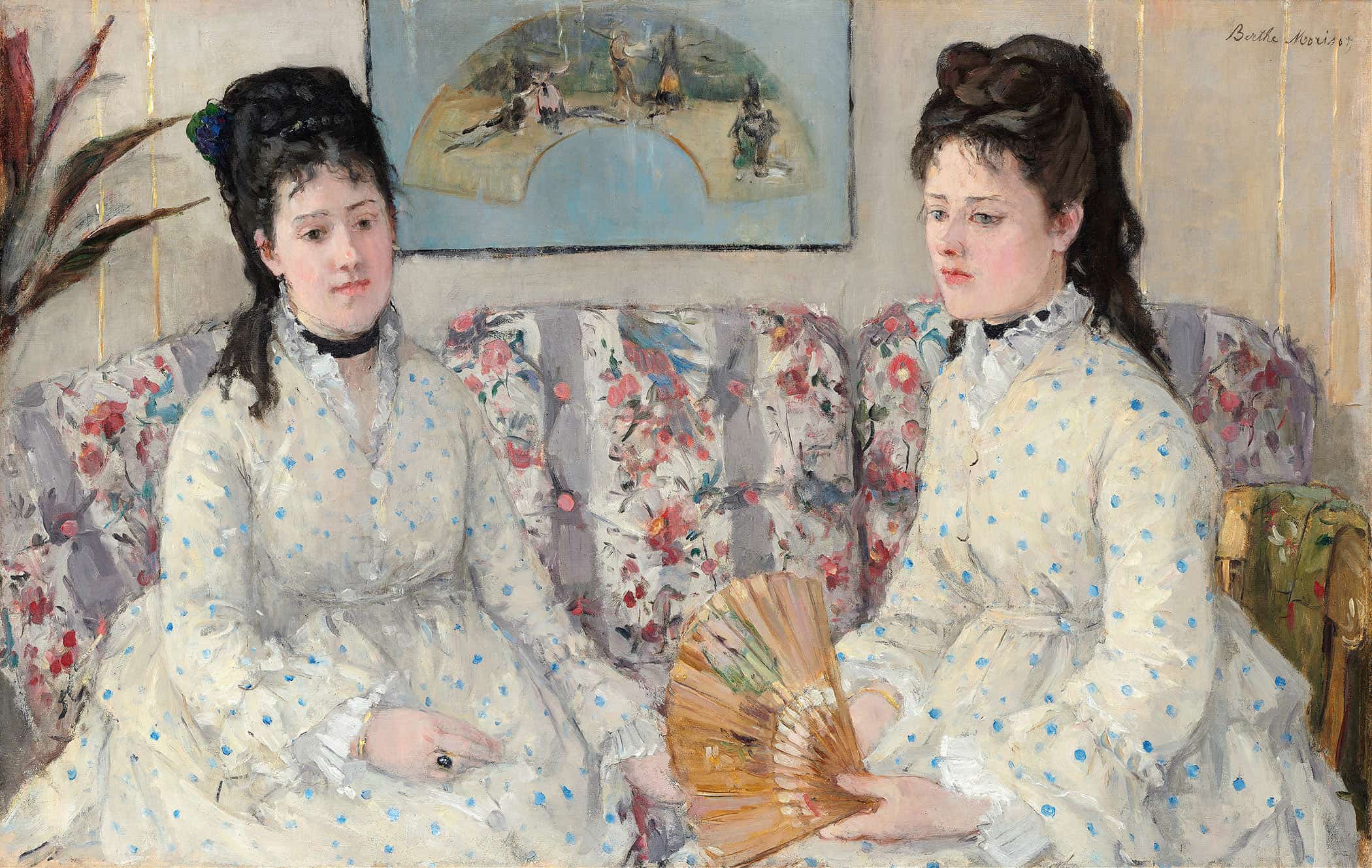 The Sisters by Berthe Morisot - Image 2