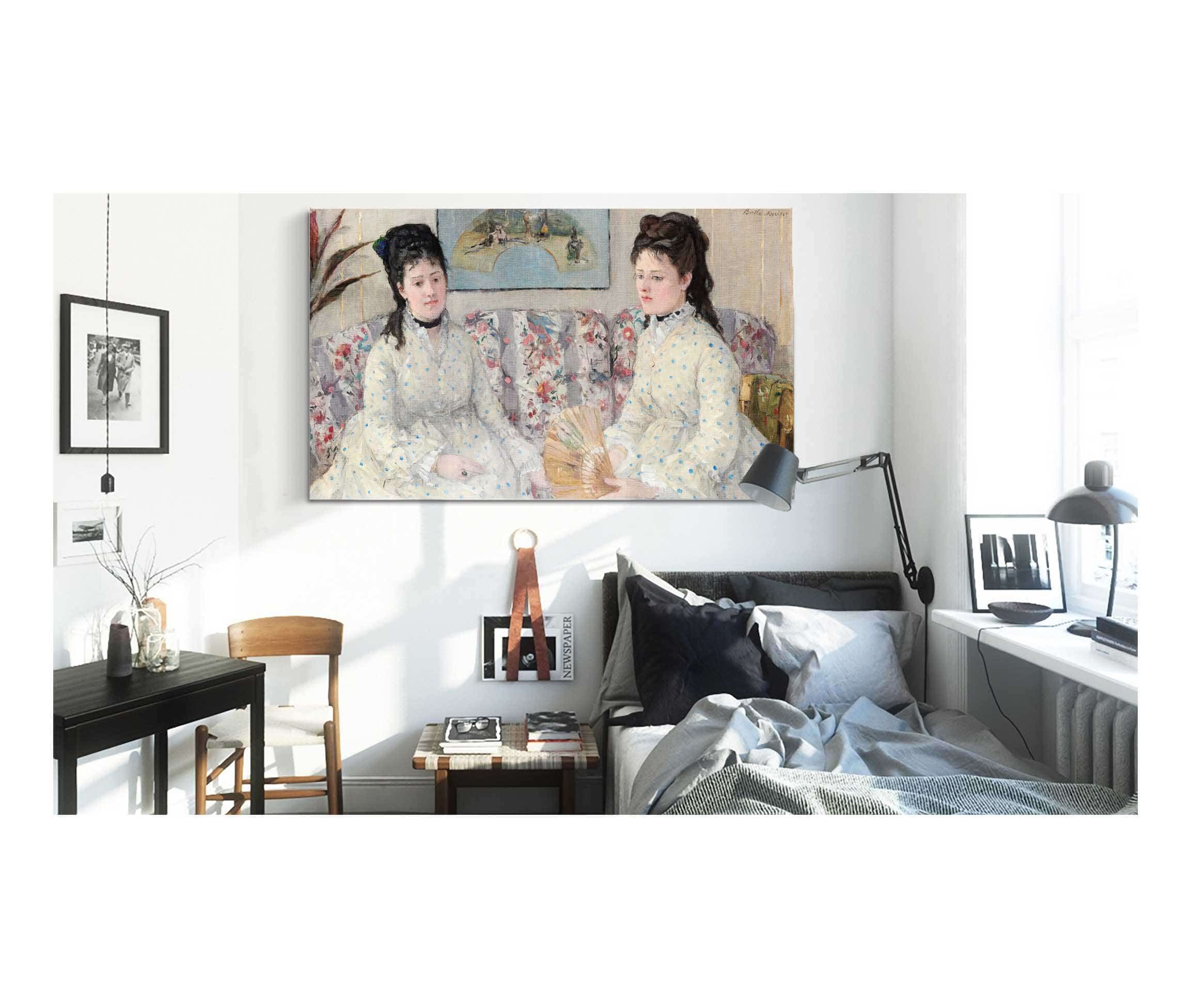 The Sisters by Berthe Morisot - Image 3